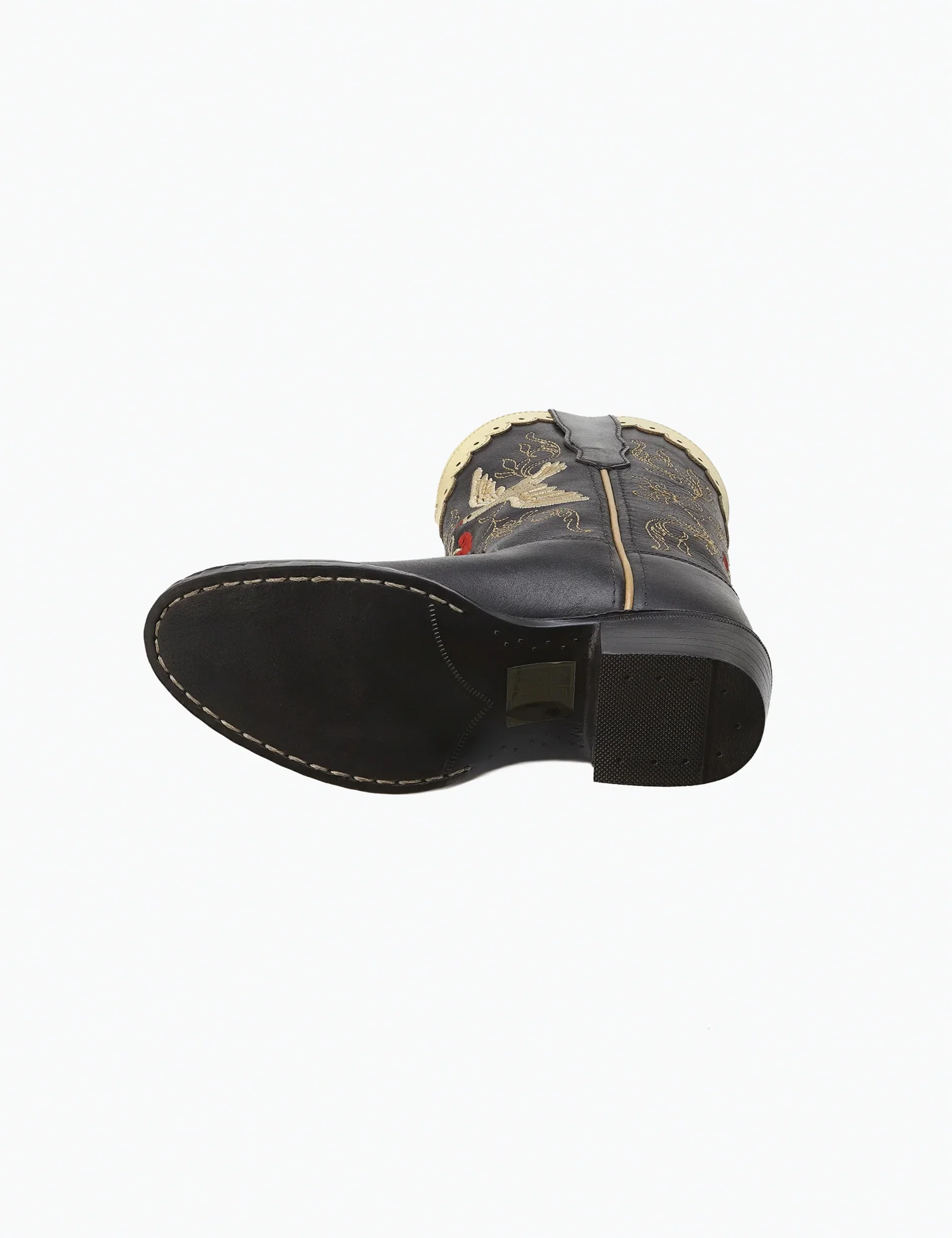 Cowboy Boots in Black Dove - Image 6