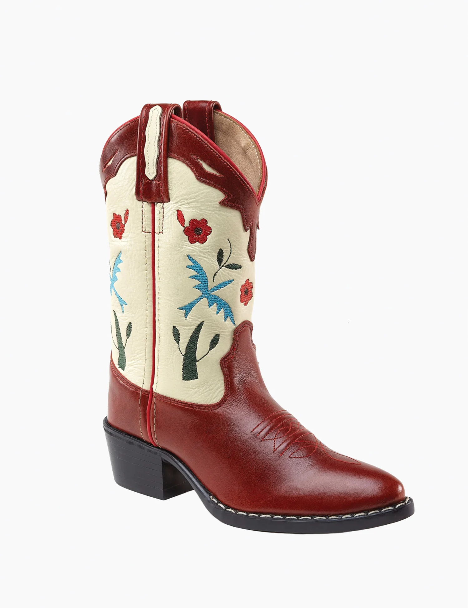 Cowboy Boots in Red Bluebird - Image 3