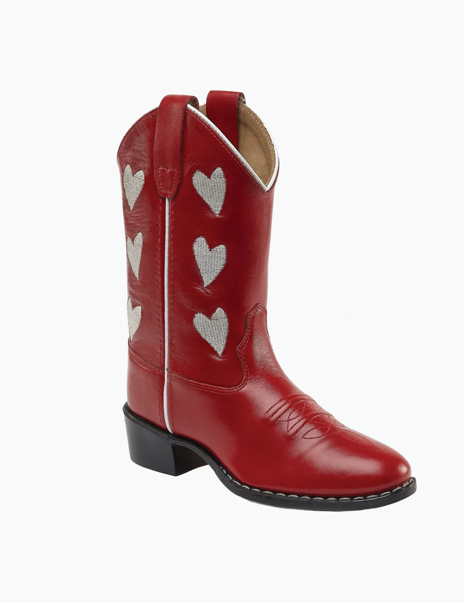Cowboy Boots in Red Hearts - Image 5