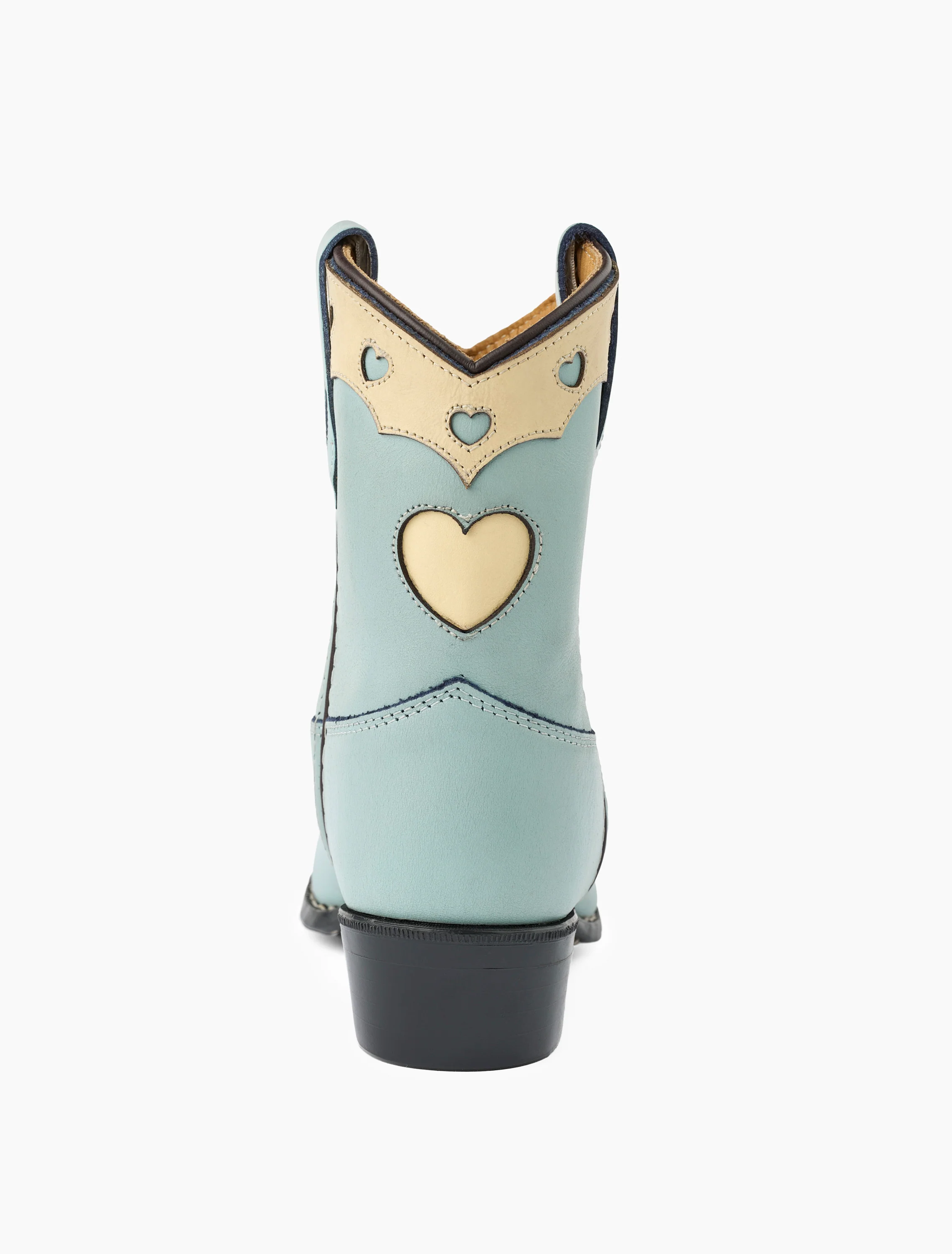Cowboy Boots Low in Dusty Blue Dove - Image 3
