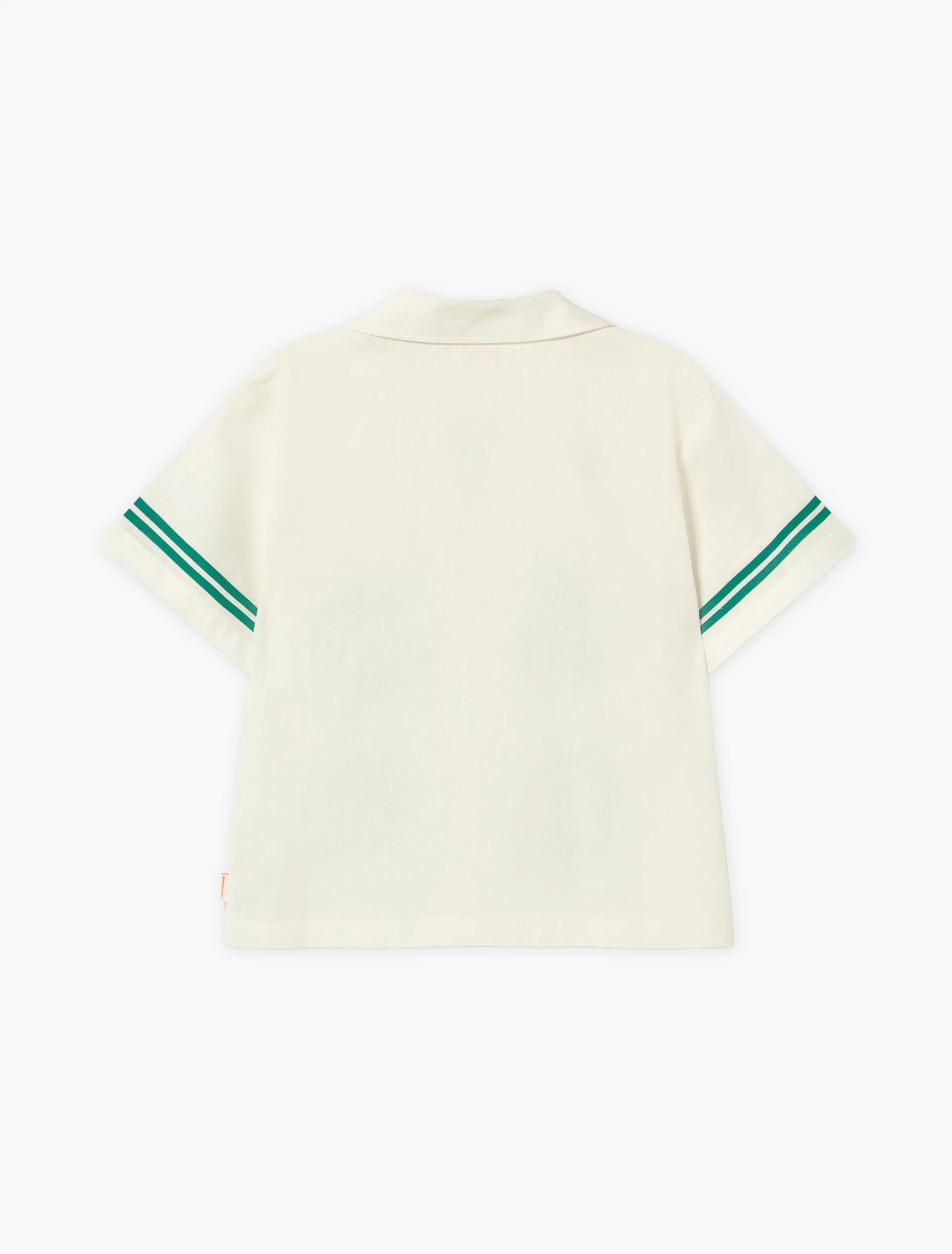 Daisies Linen Shirt in Off-White - Image 5