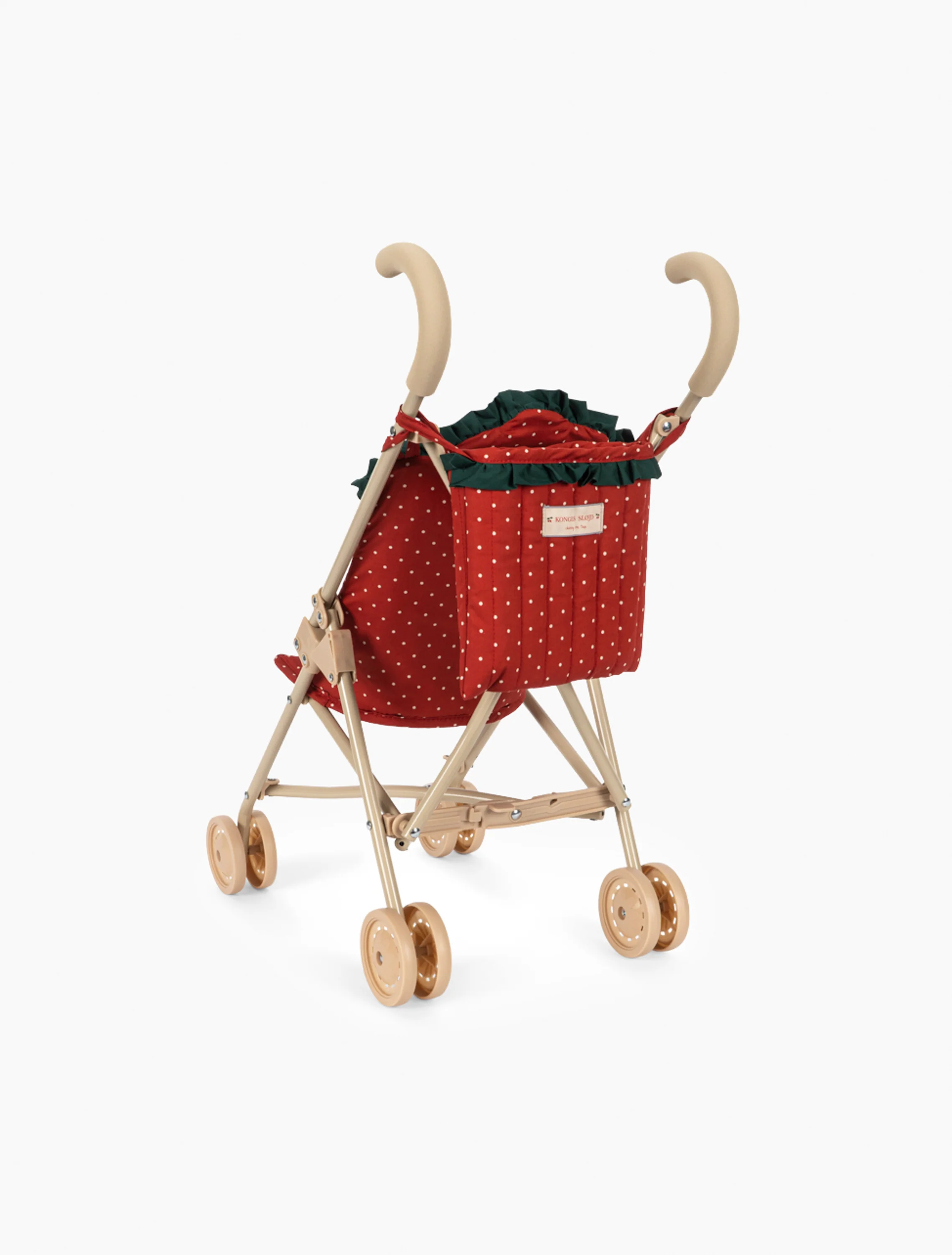 Doll Stroller in Fraise Dot - Image 4