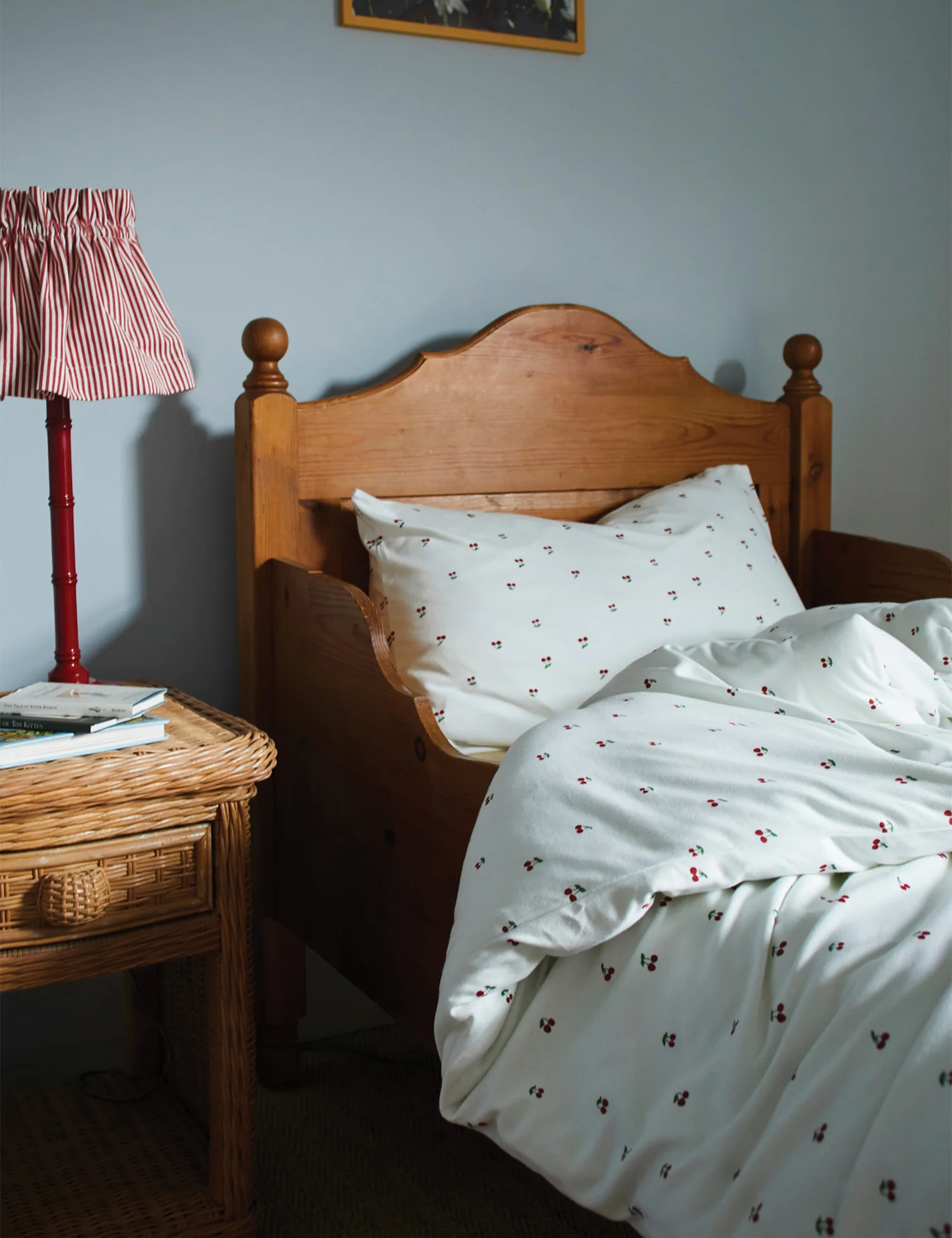 Duvet + Pillow Set in Cherries - Image 4