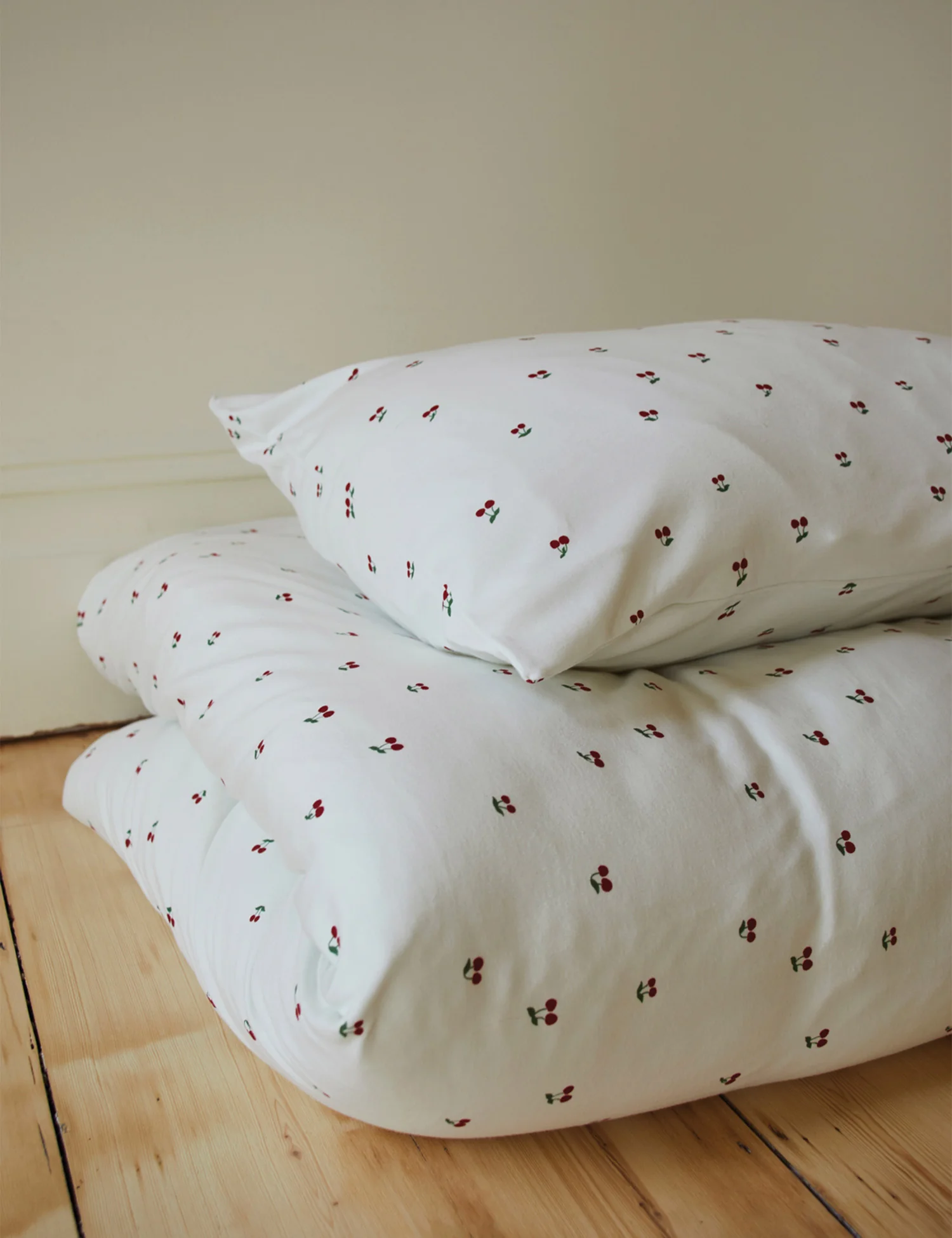 Duvet + Pillow Set in Cherries - Image 5
