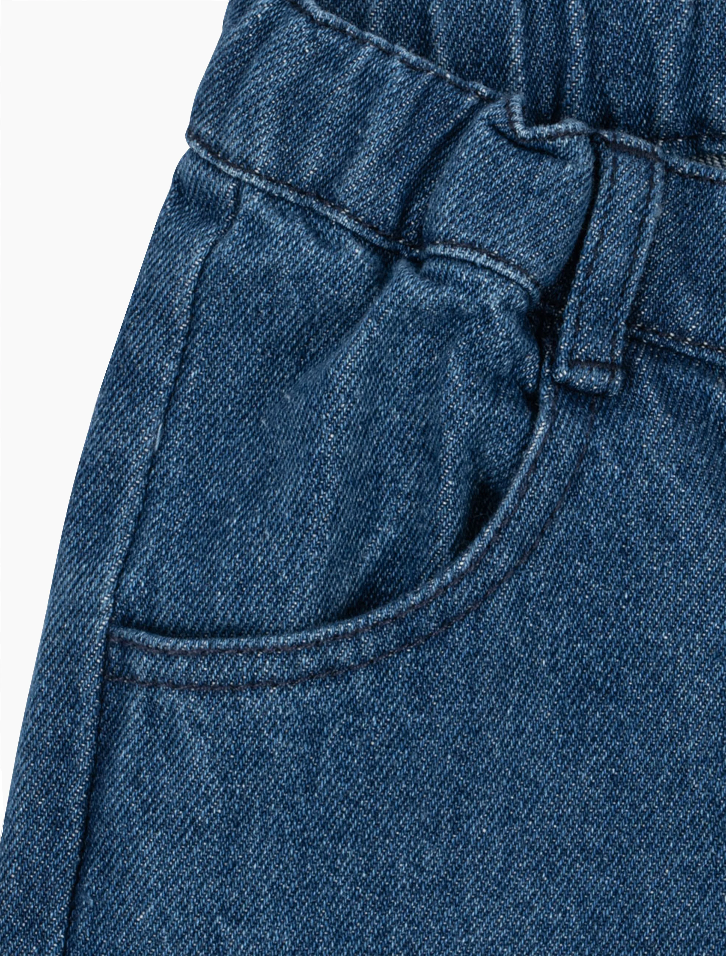Elba Flare Jeans in Denim Blue - Image 3