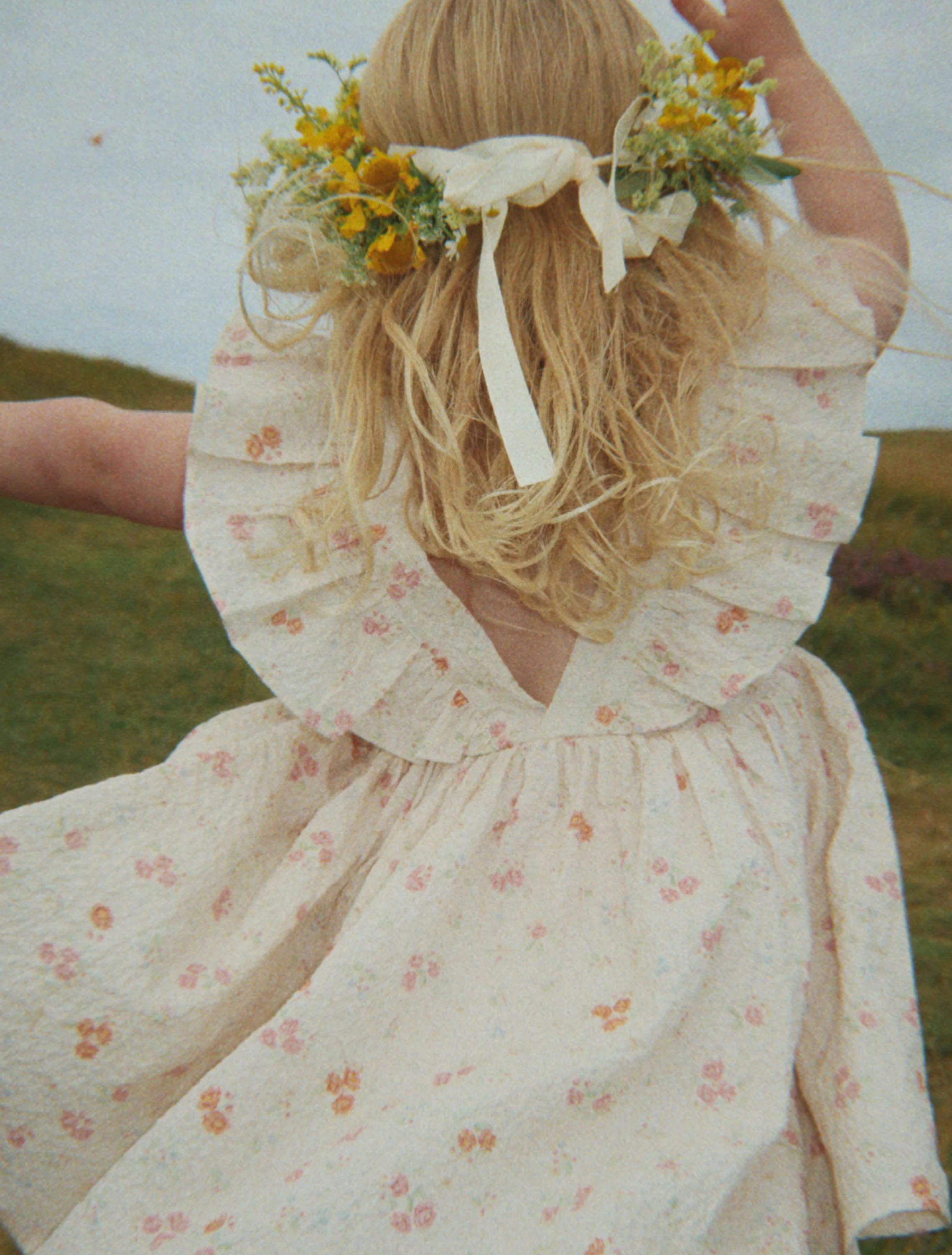 Elin Frill Dress in Nonoka - Image 3
