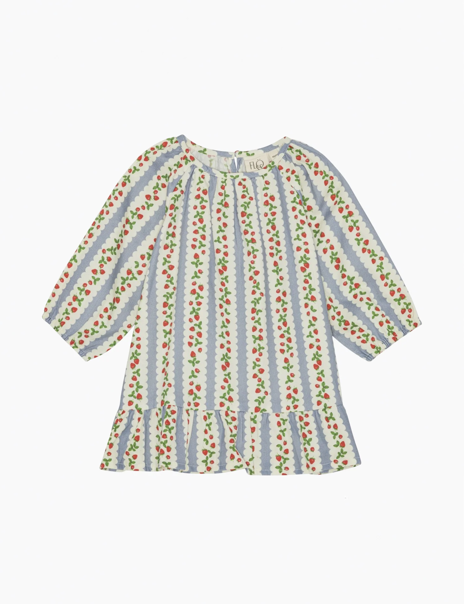 Ella Dress in Berry Stripe
