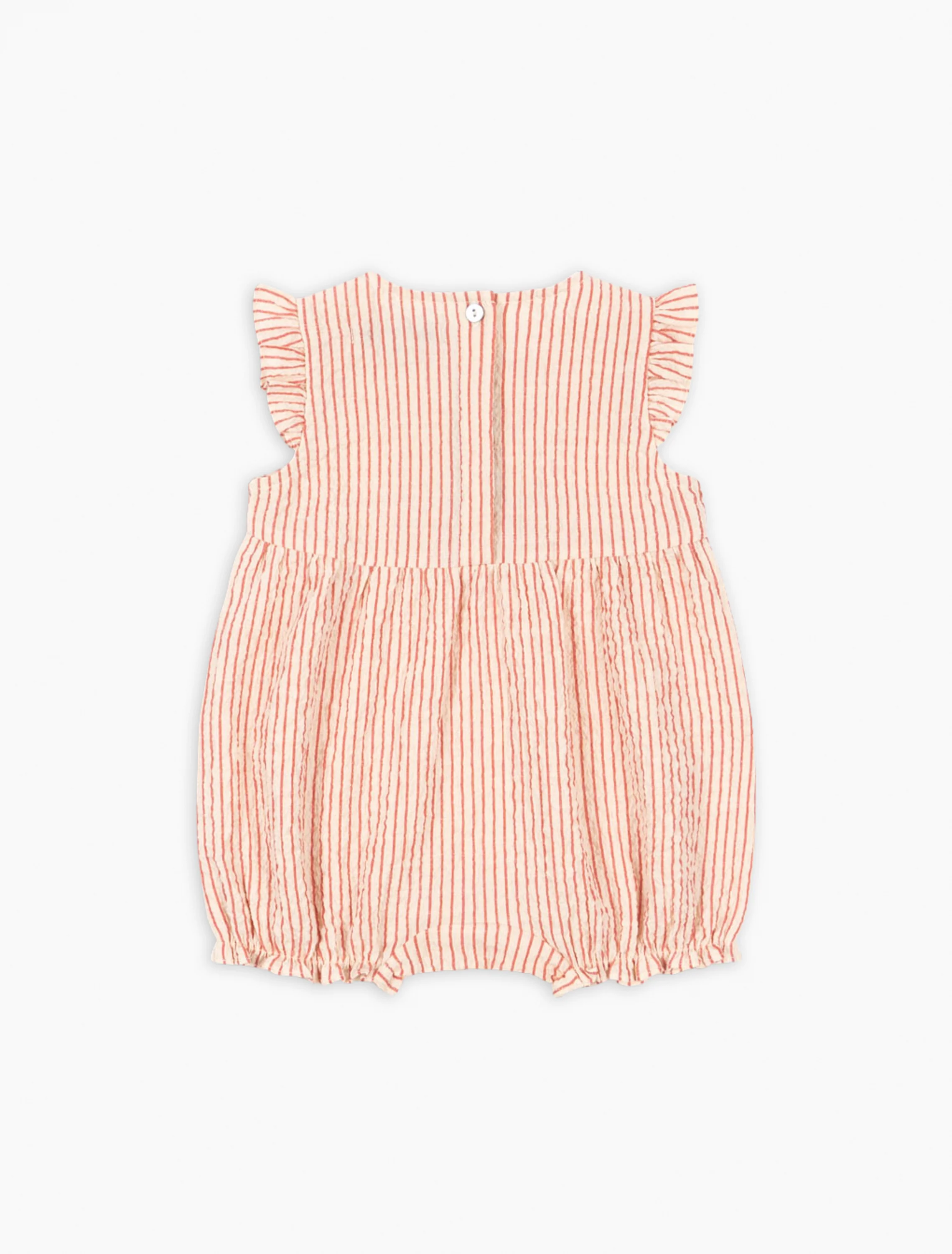 Ellie Frill Romper in Amour Stripe - Image 4