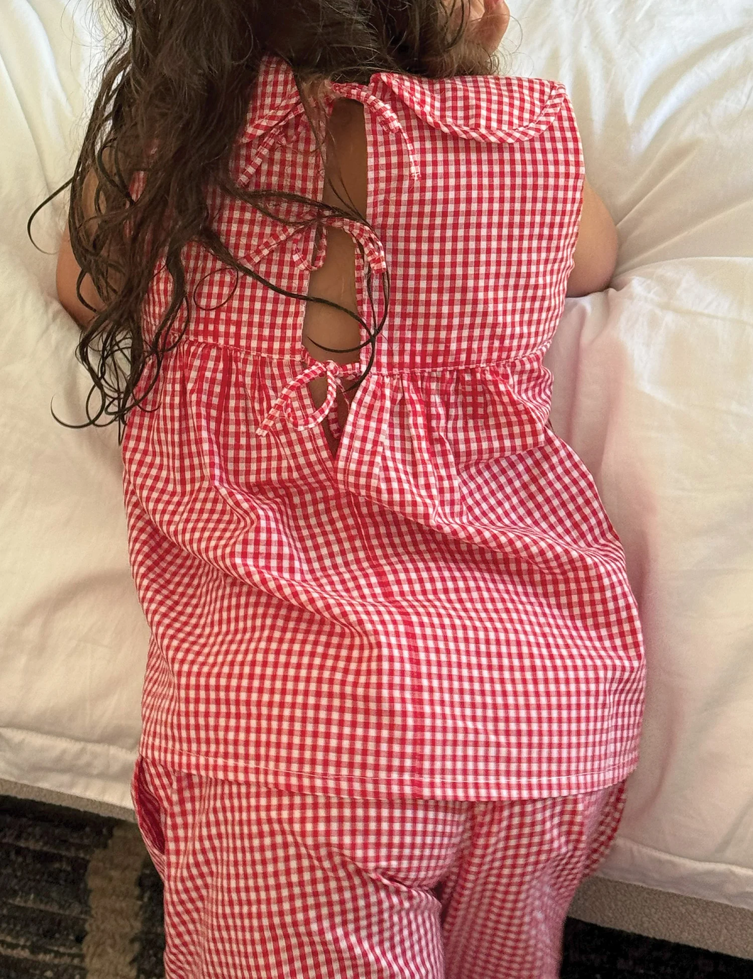 Ellie Top in Cherry Gingham - Image 3