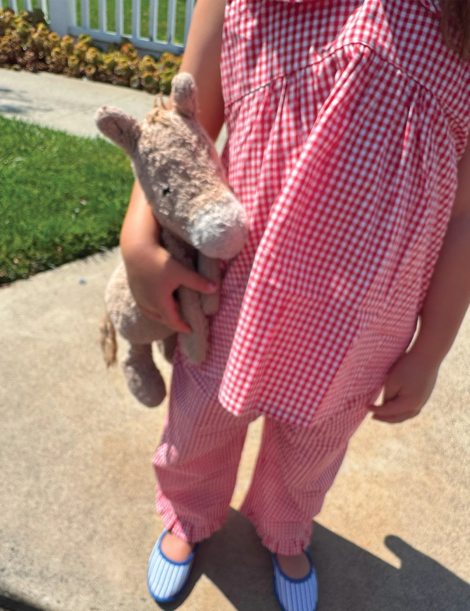 Ellie Top in Cherry Gingham - Image 4