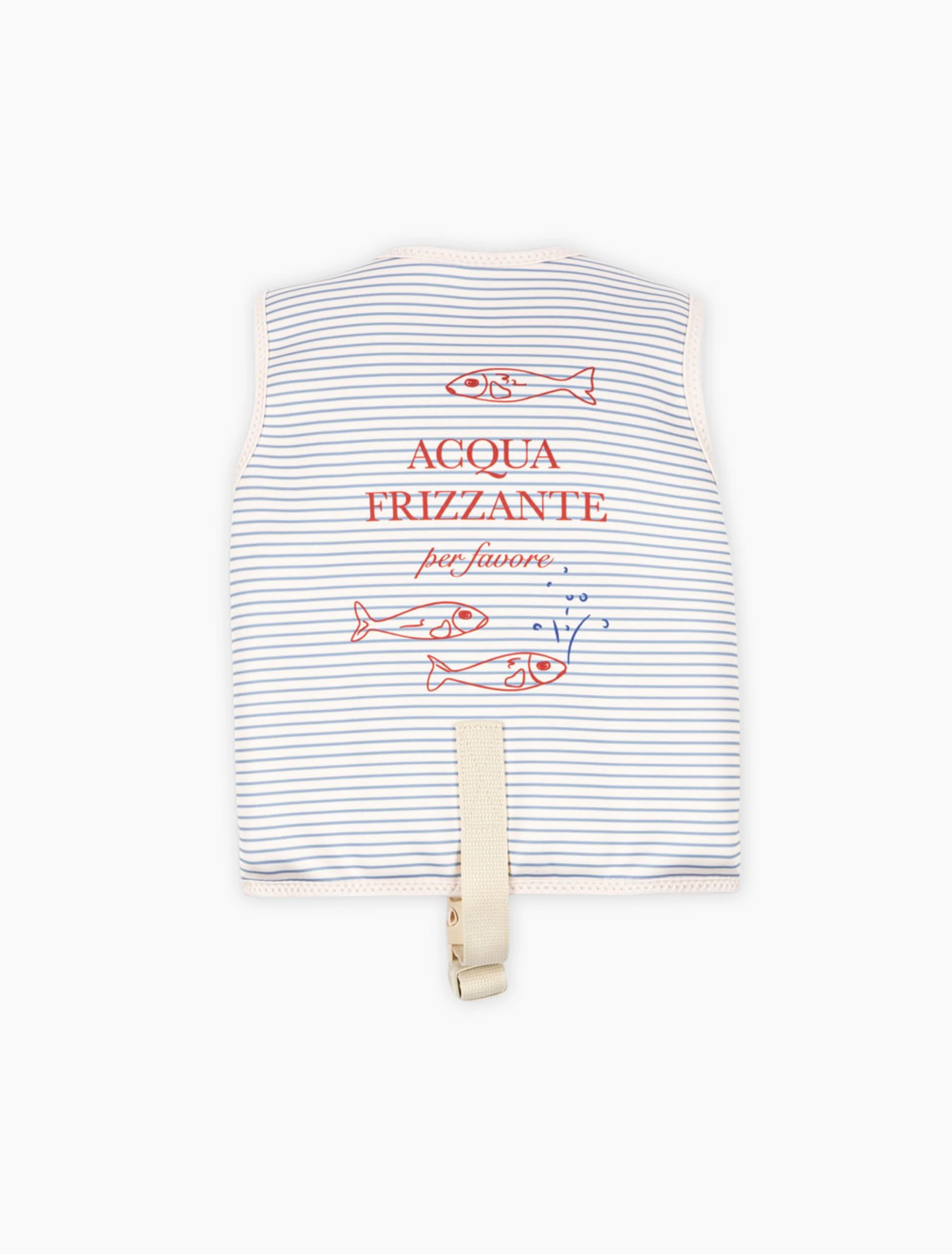 Ellis Swim Vest in Stripe Bluie - Image 3