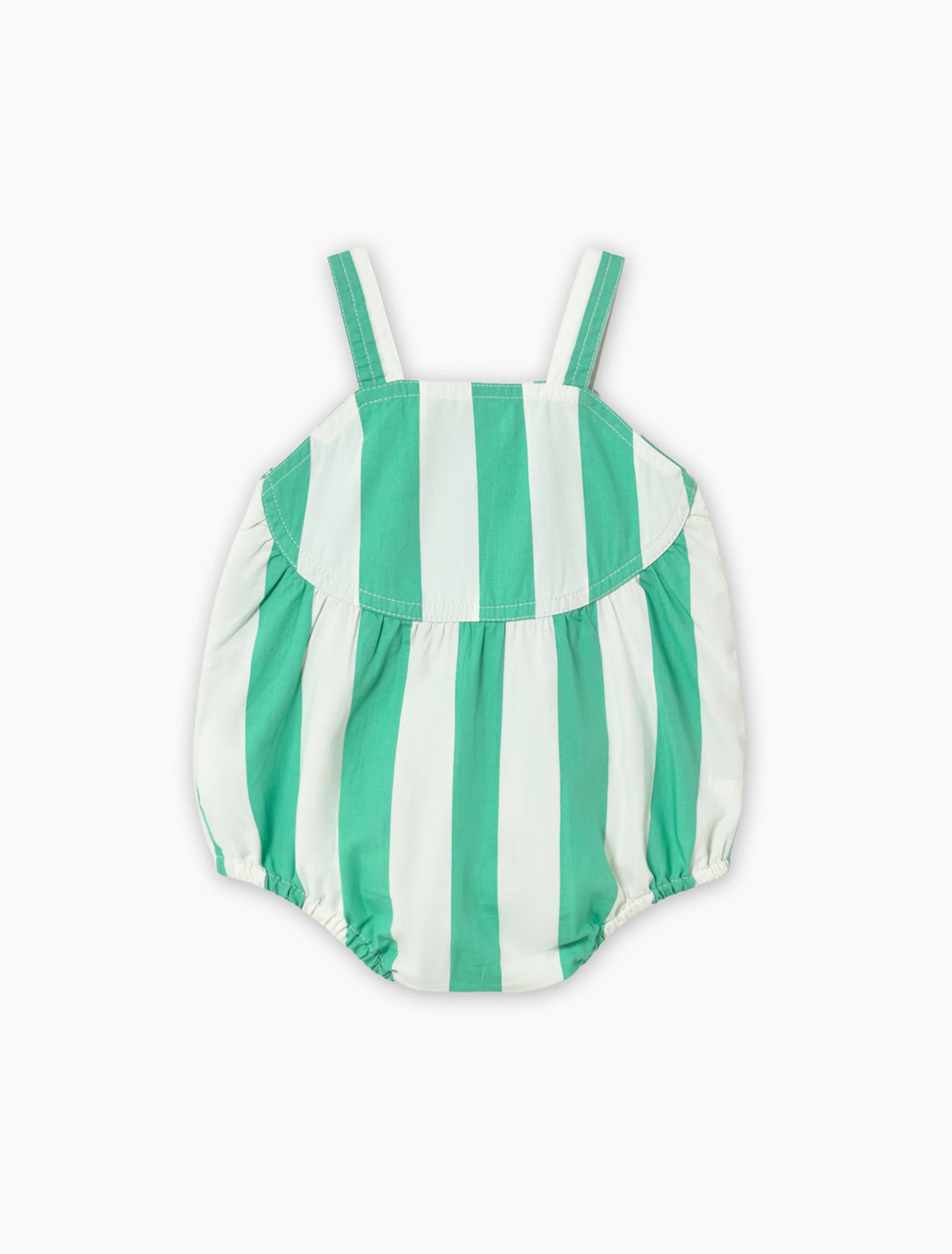Emerald Stripes Baby Body in Emerald - Image 3