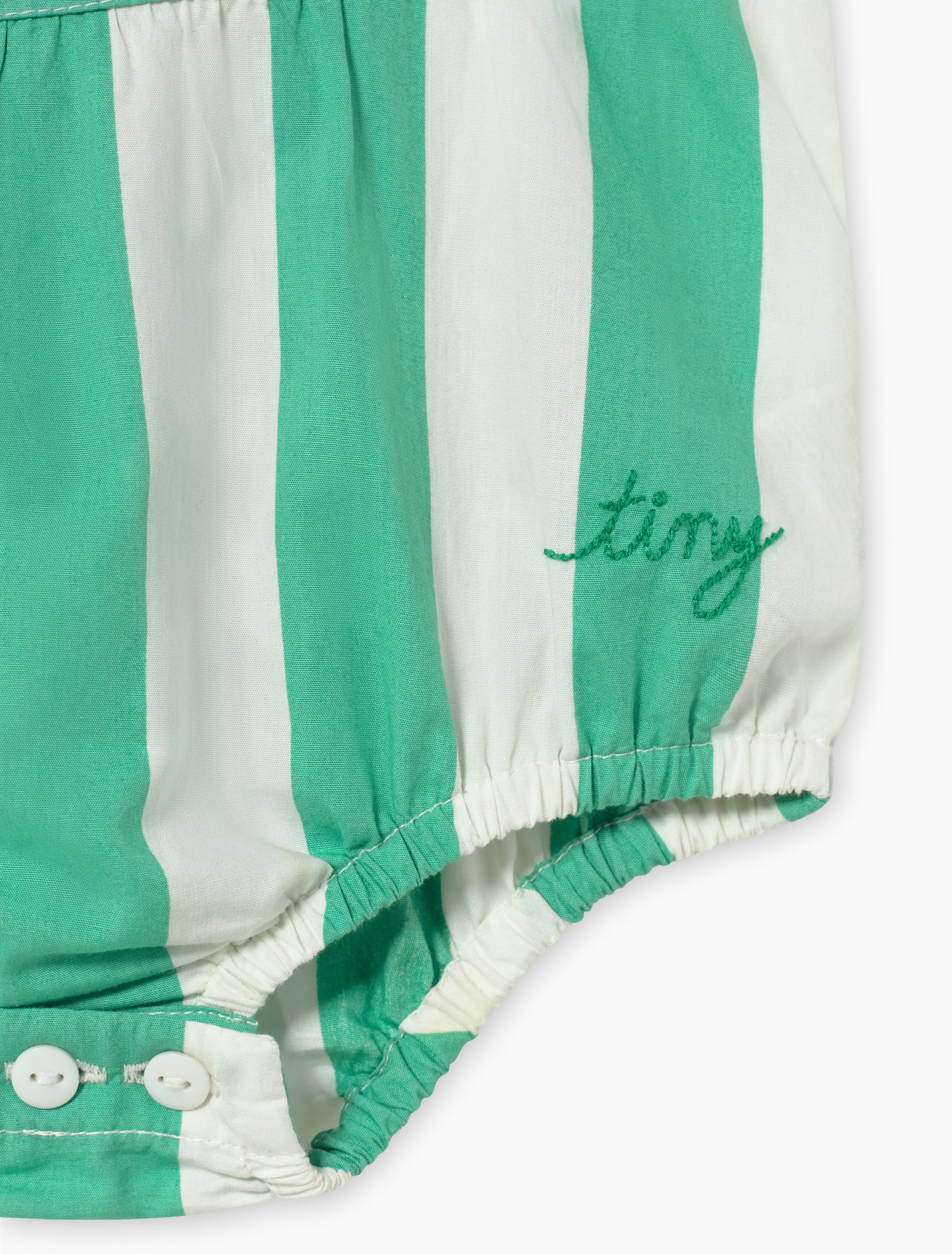 Emerald Stripes Baby Body in Emerald - Image 4