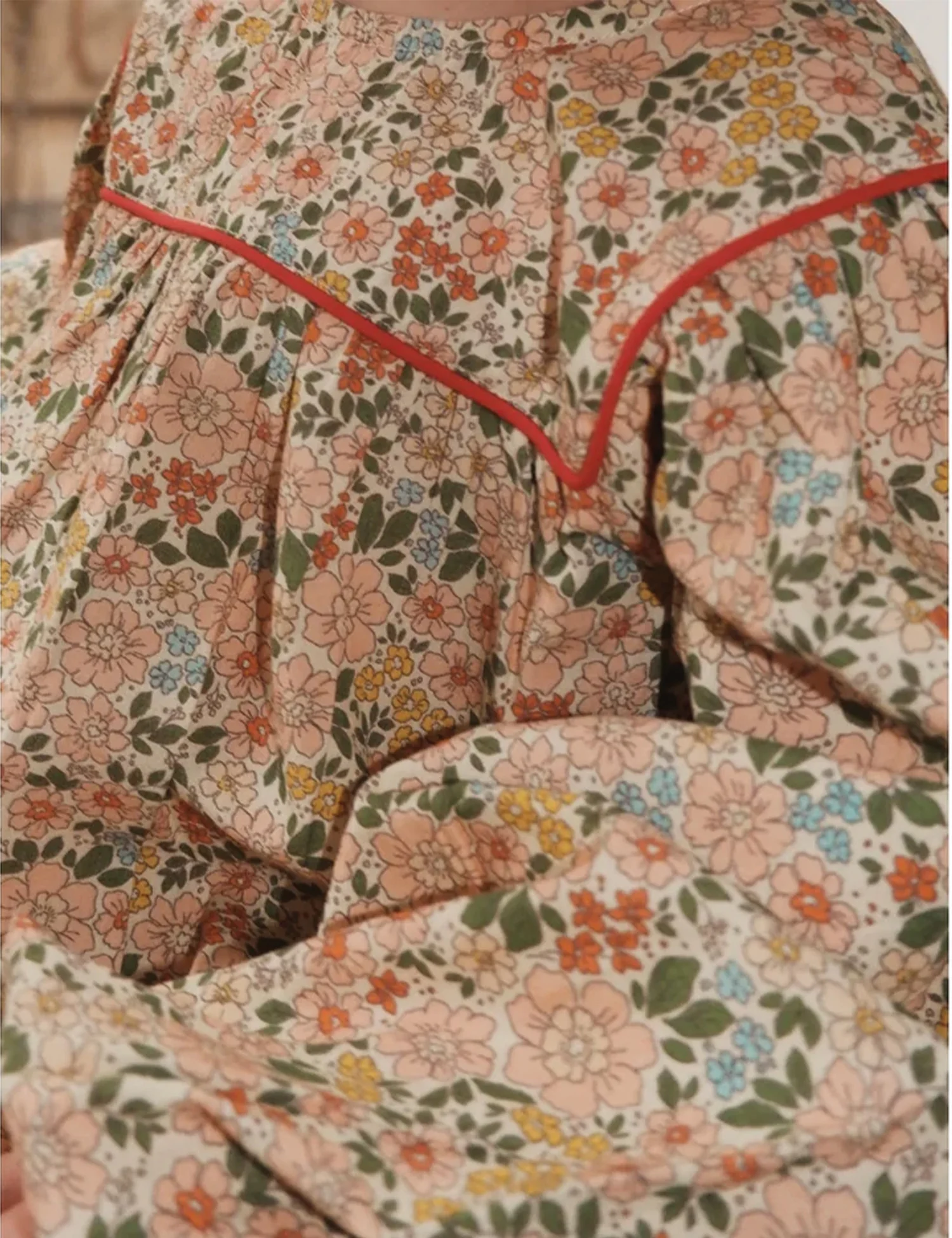 Emma Dress in Spring Floral - Image 3