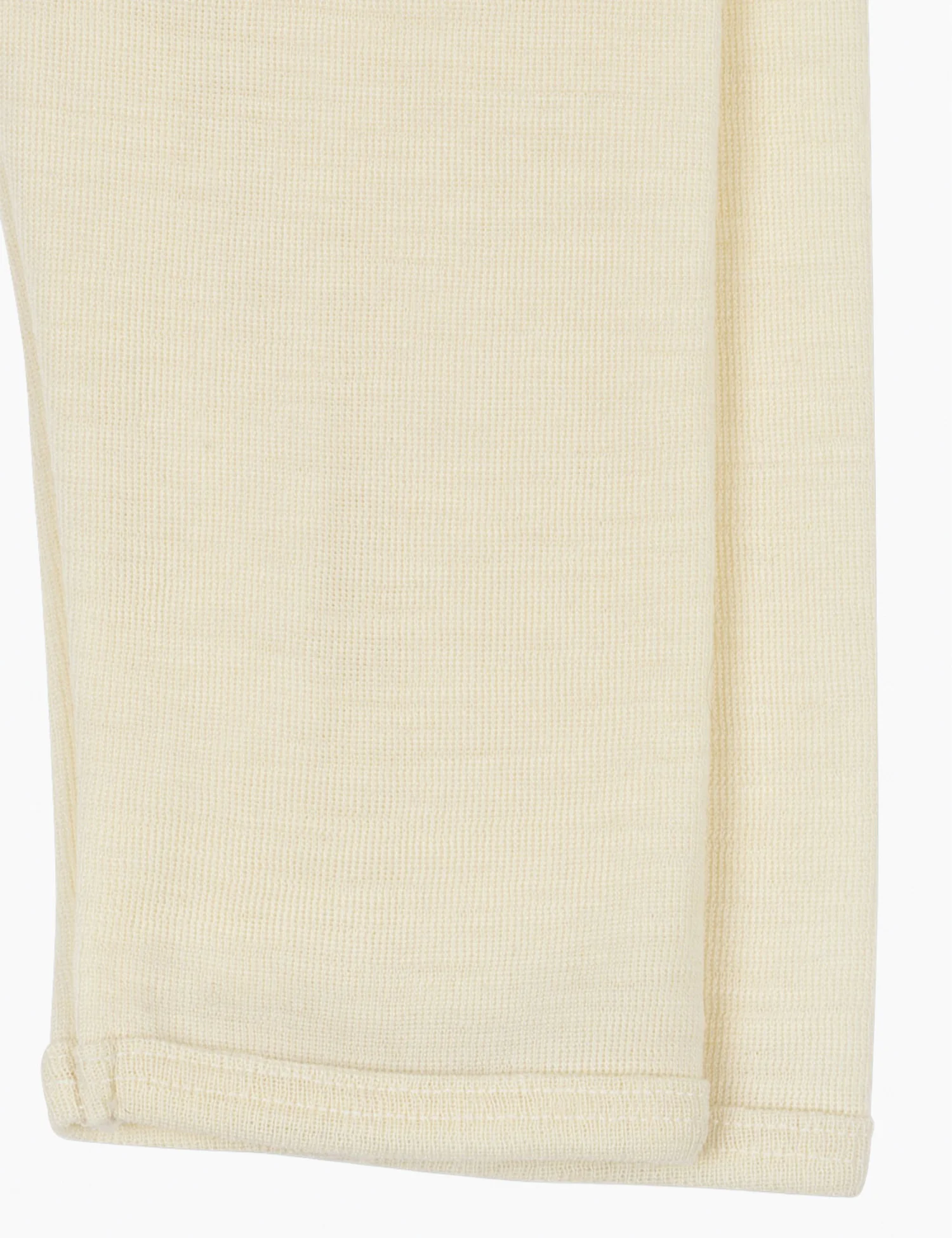 Erba Wool Pants in Beige Melange - Image 3