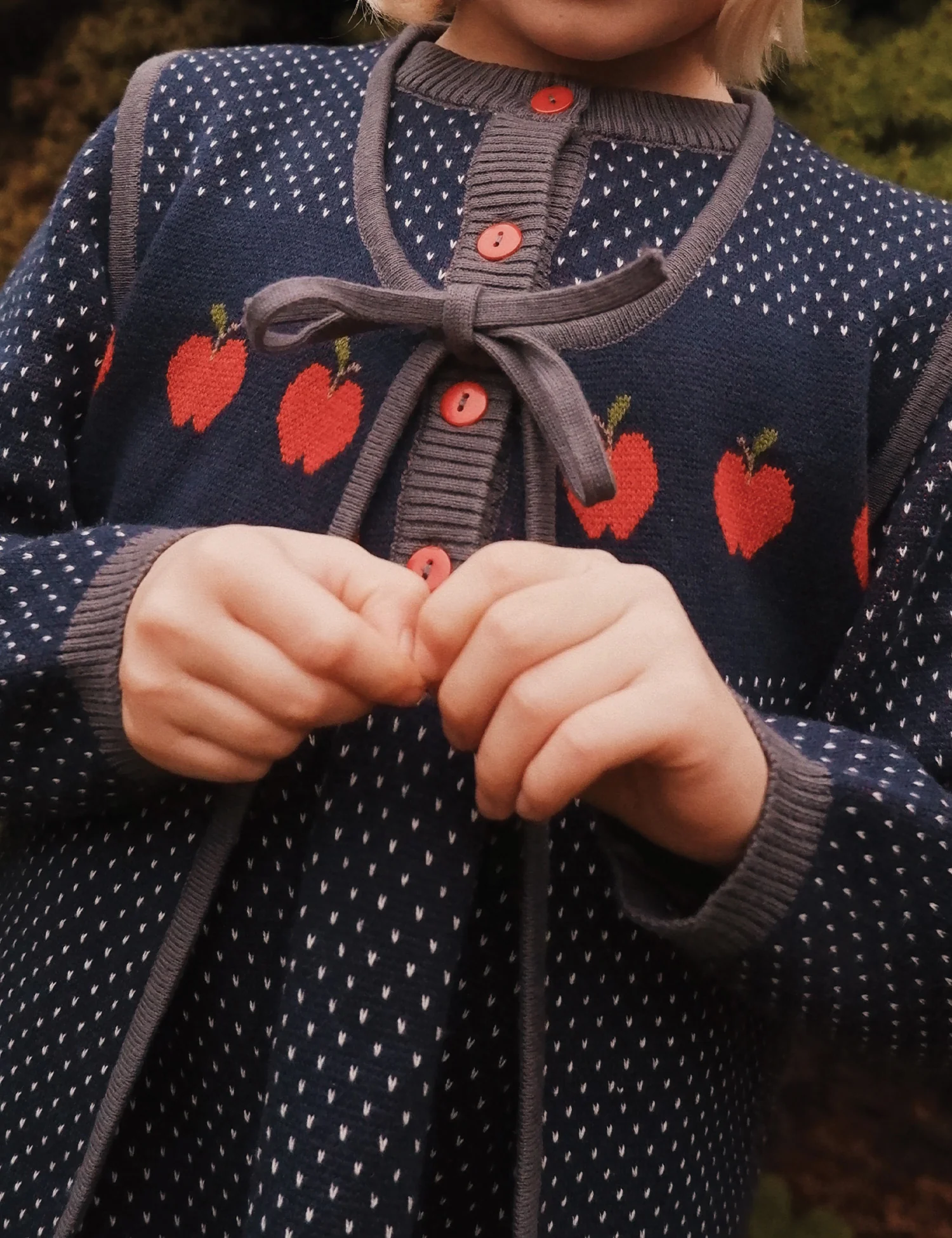Esther Vest in Navy Space - Image 2