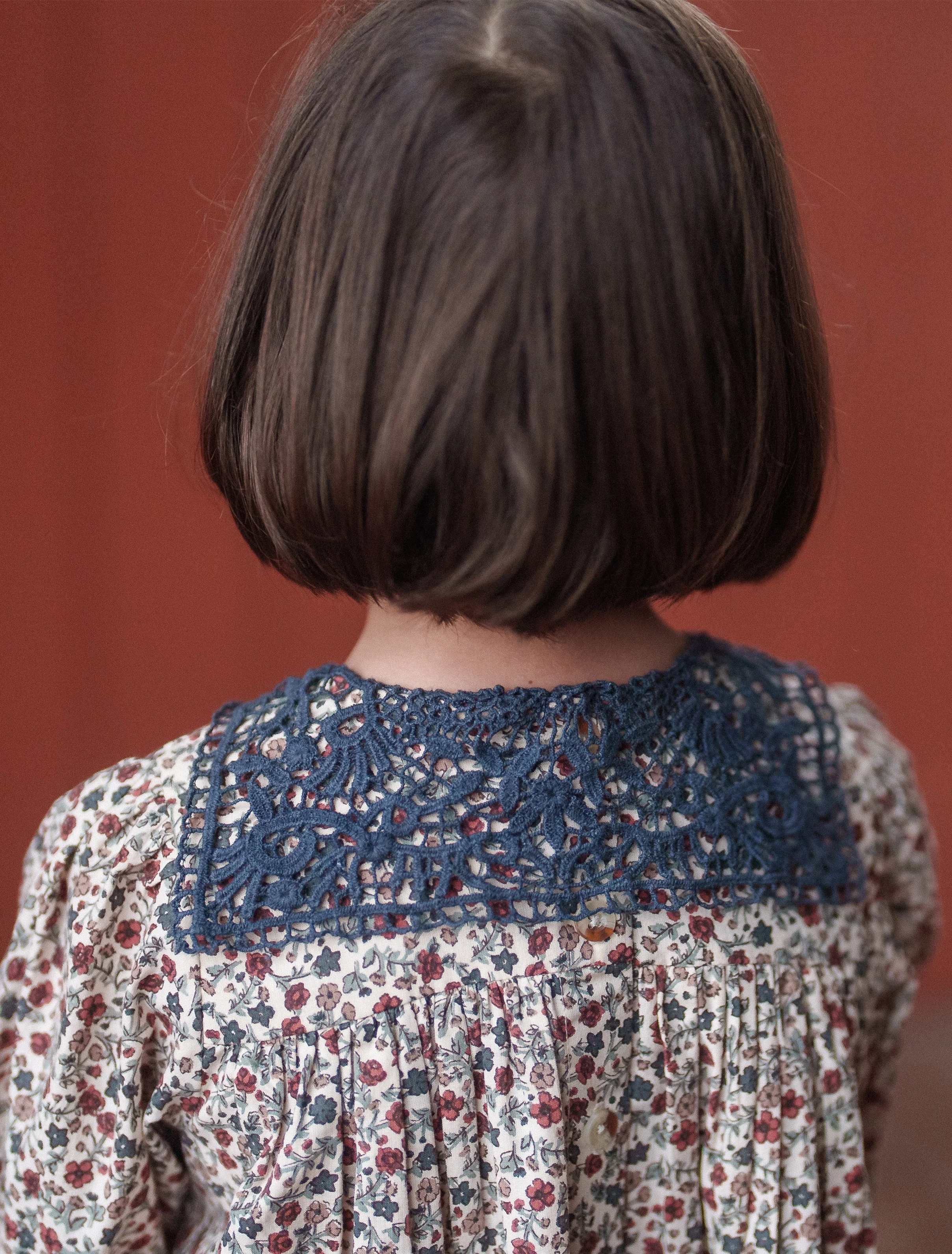 Etta Smocked Dress in Cottage Floral - Image 5