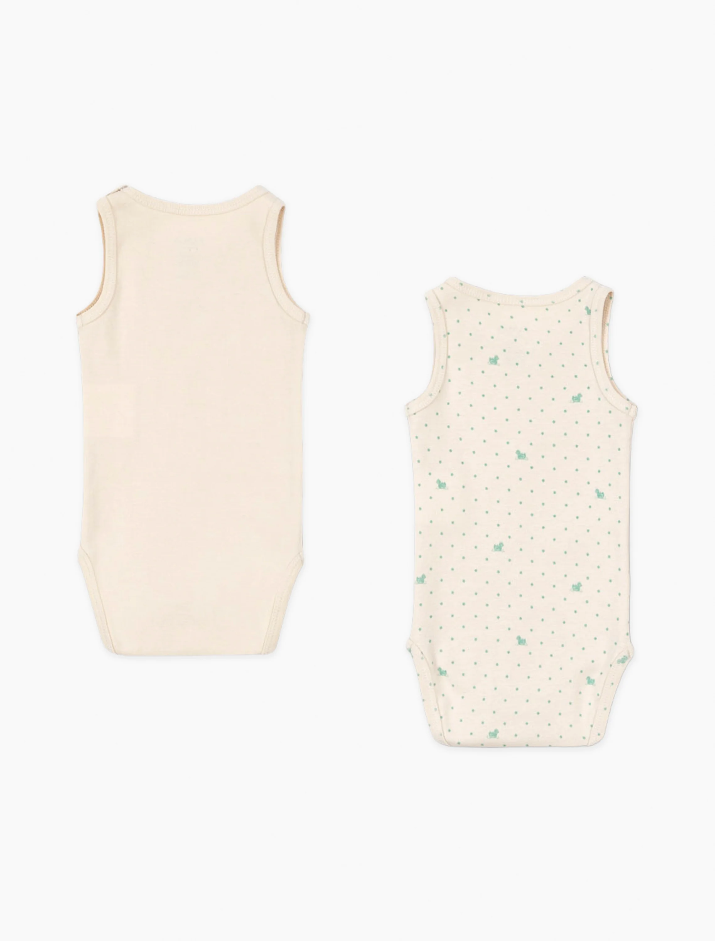 Fio 2 Pack SL Bodysuit in Lago Verde/Buttercream - Image 6