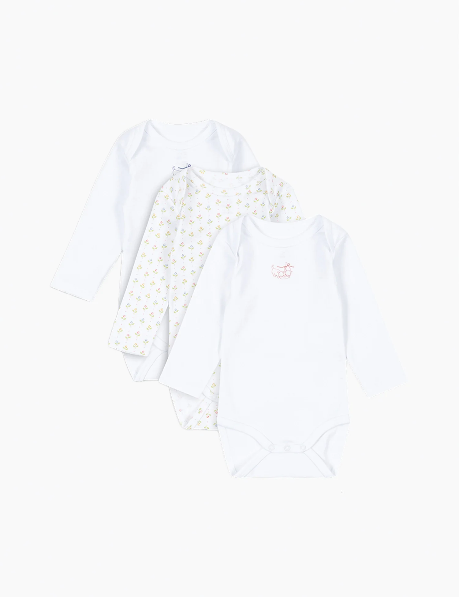 Fio 3 Pack Bodysuit in Tuli Coeur