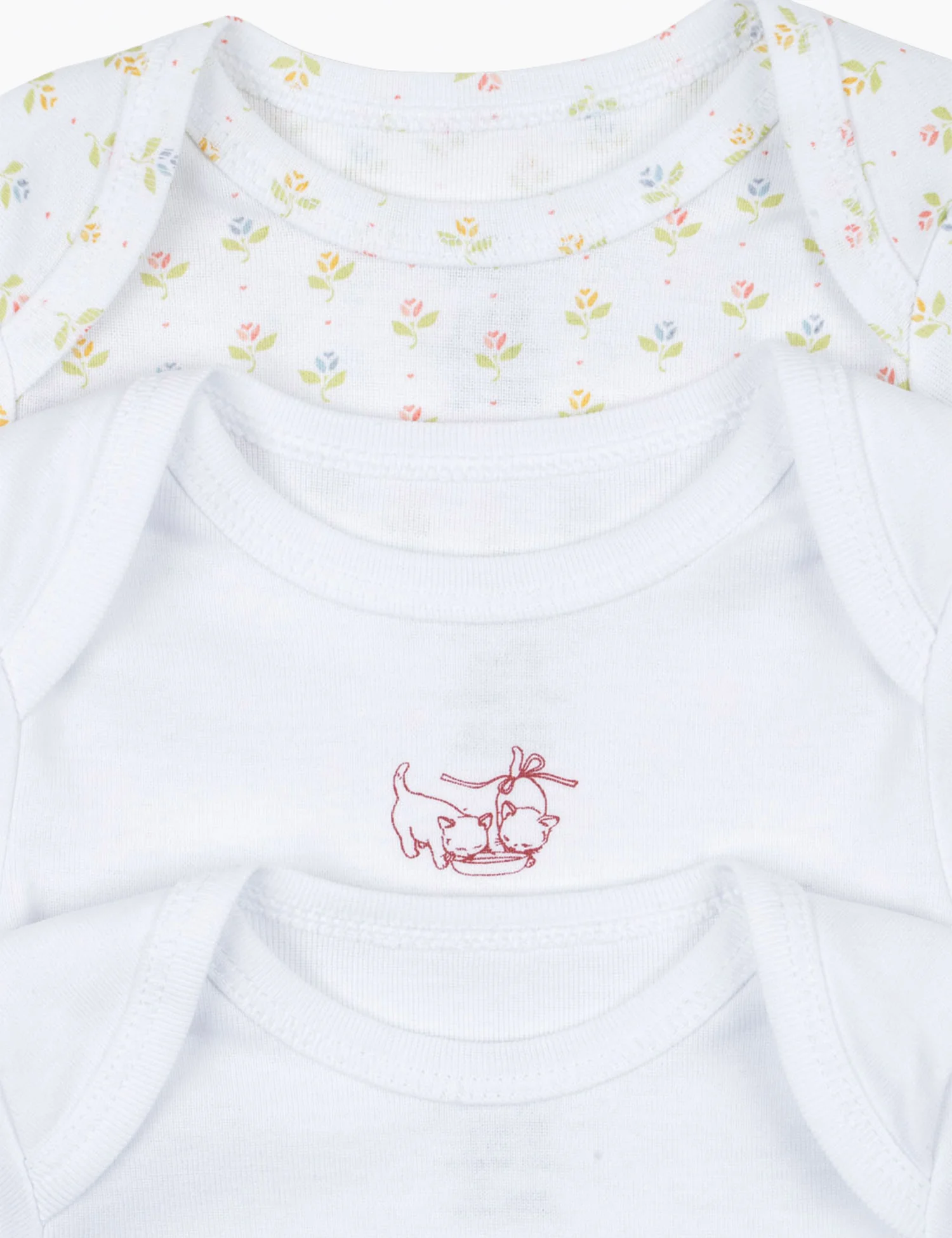 Fio 3 Pack Bodysuit in Tuli Coeur - Image 3