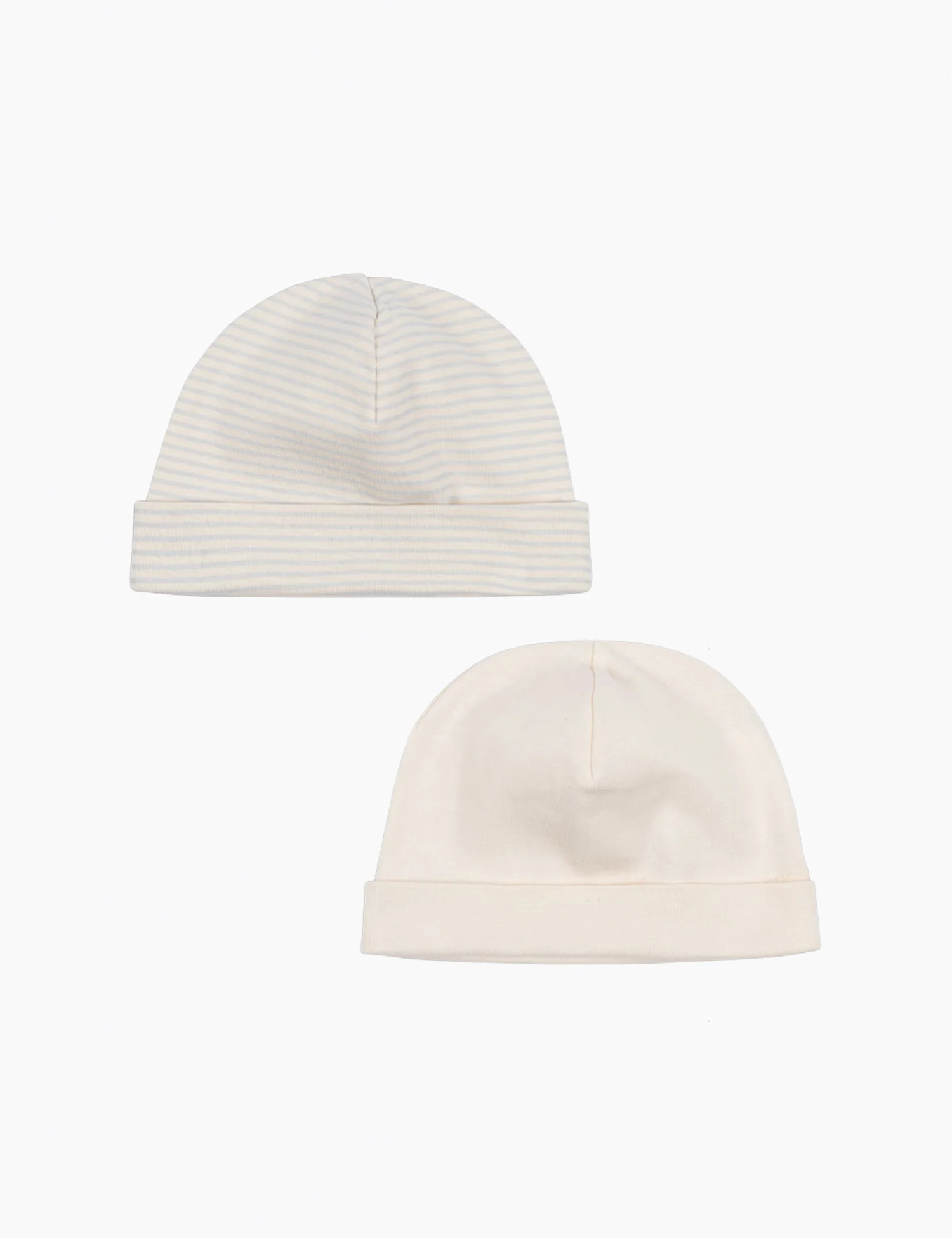 Fio Stripe 2 Pack Beanie in Blue Mix - Image 3