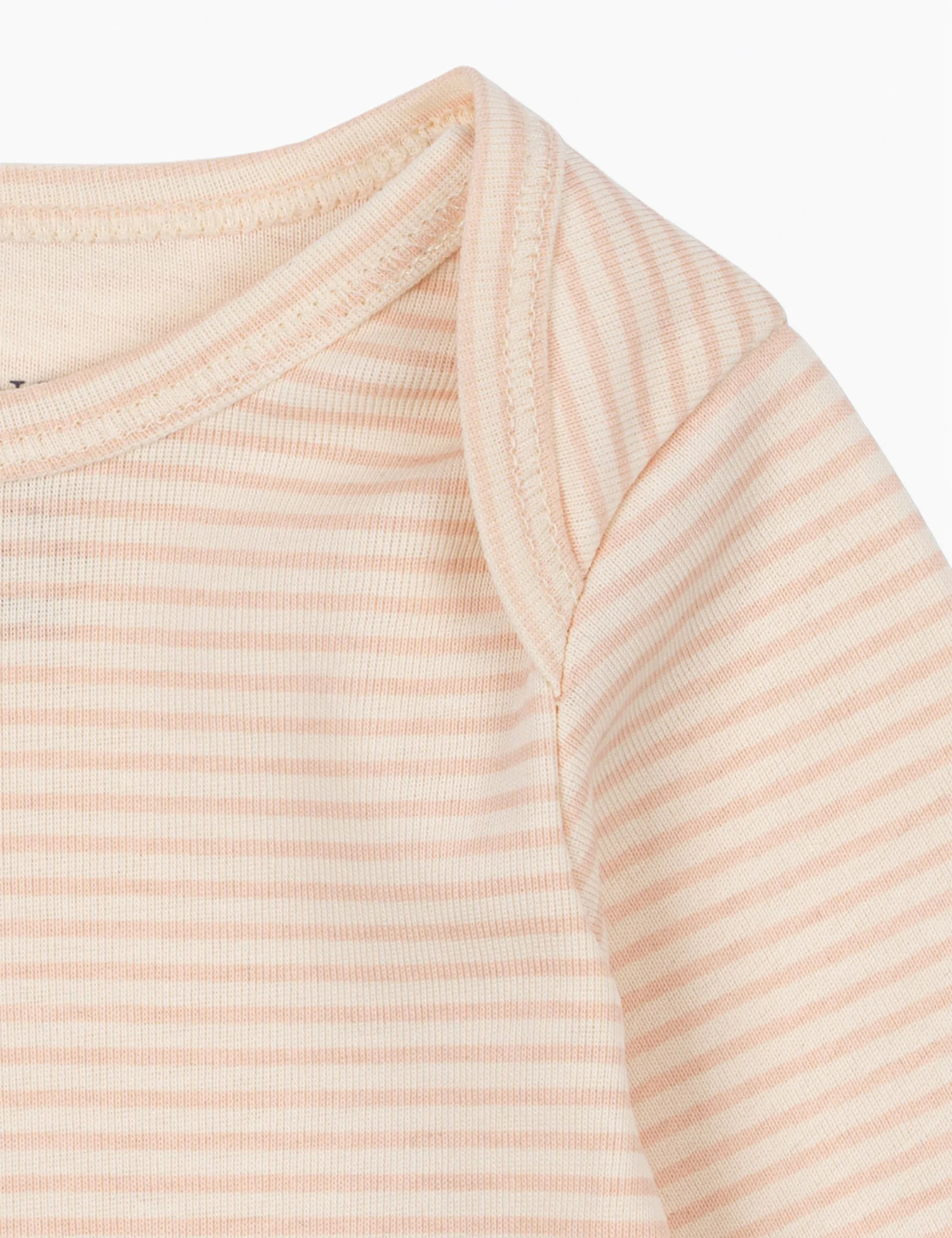 Fio Stripe Bodysuit in Tea Stripe Cameo - Image 5