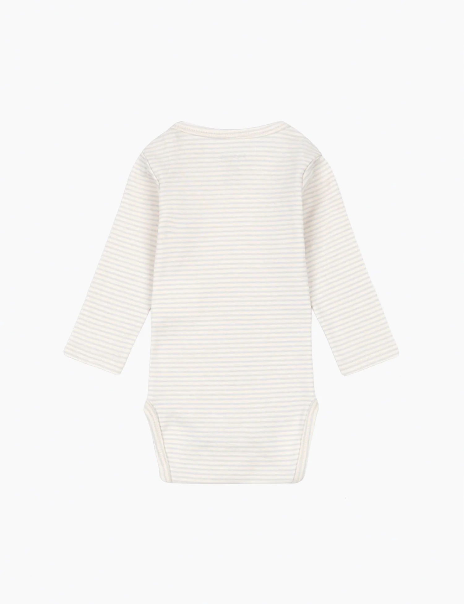 Fio Stripe Bodysuit in Tea Stripe Gray Dawn - Image 3