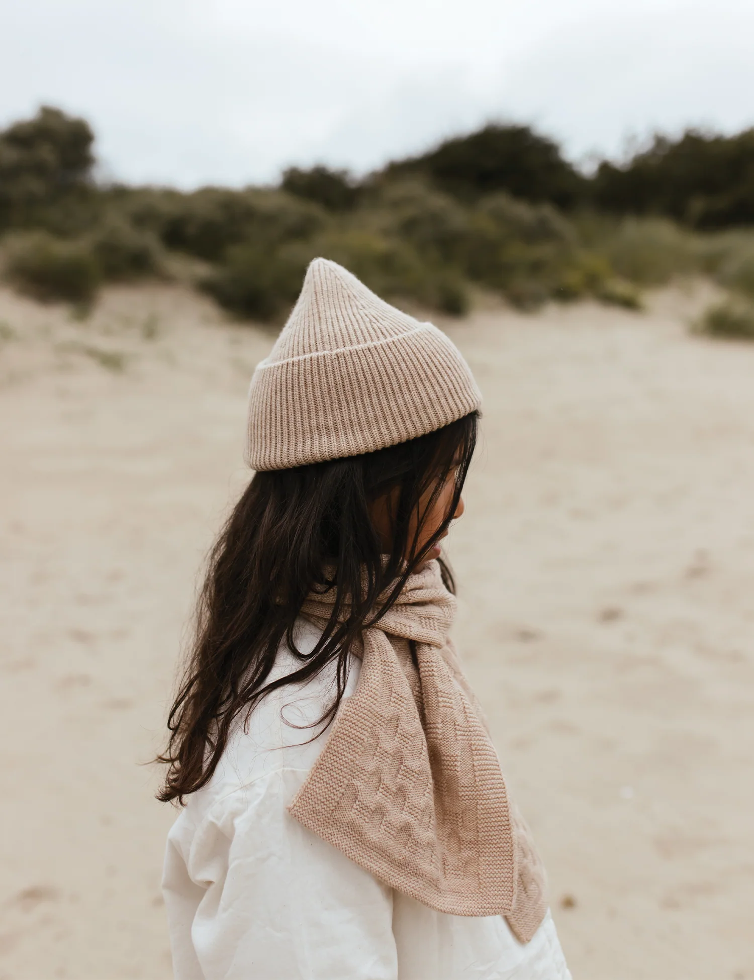 Fonzie Beanie in Sand - Image 3