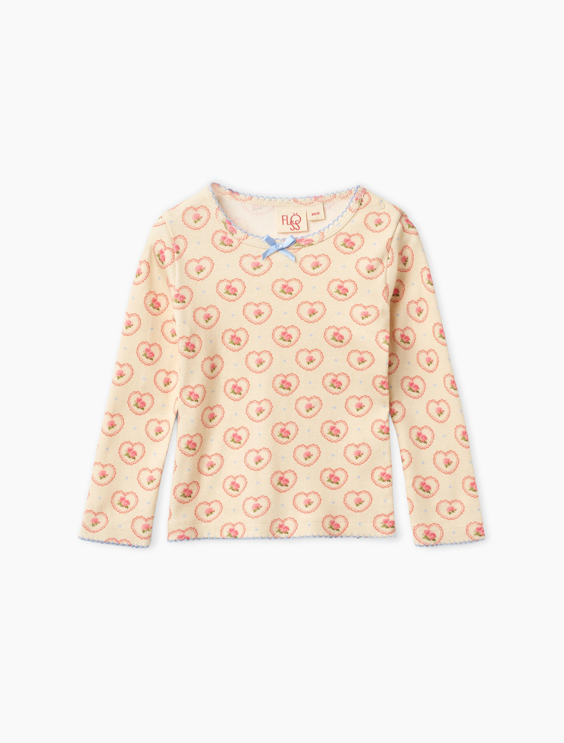 Fresa Blouse in Rosy Heart