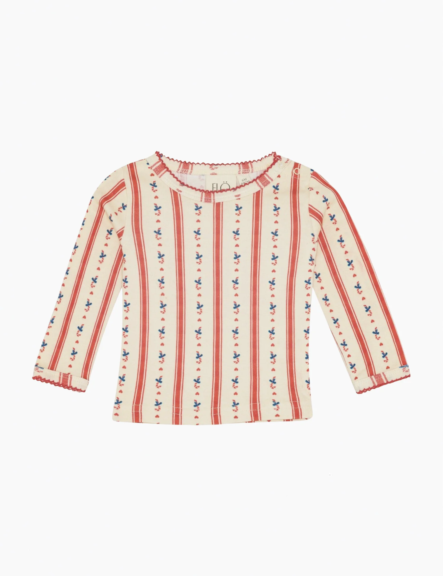 Fresa Jersey Basic Blouse in Noelle Stripe