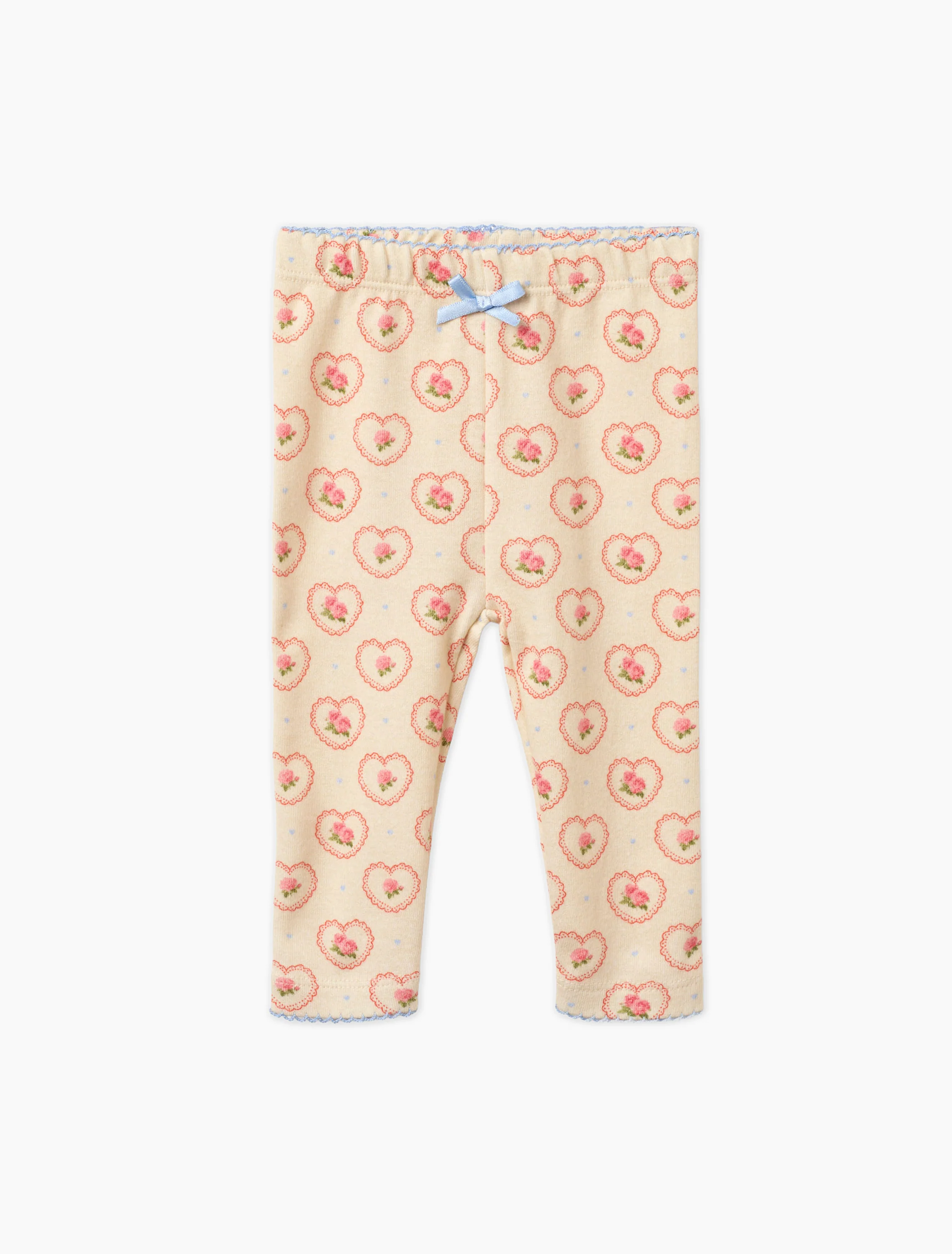 Fresa Leggings in Rosy Heart
