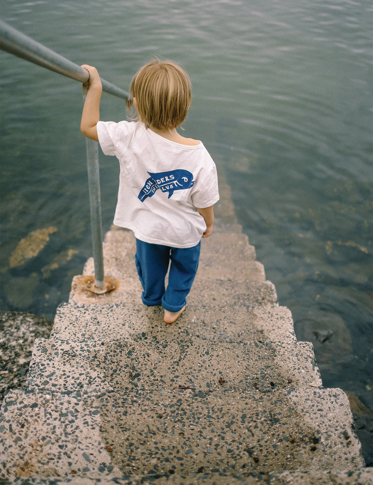 High Tiders Tee in White - Image 4
