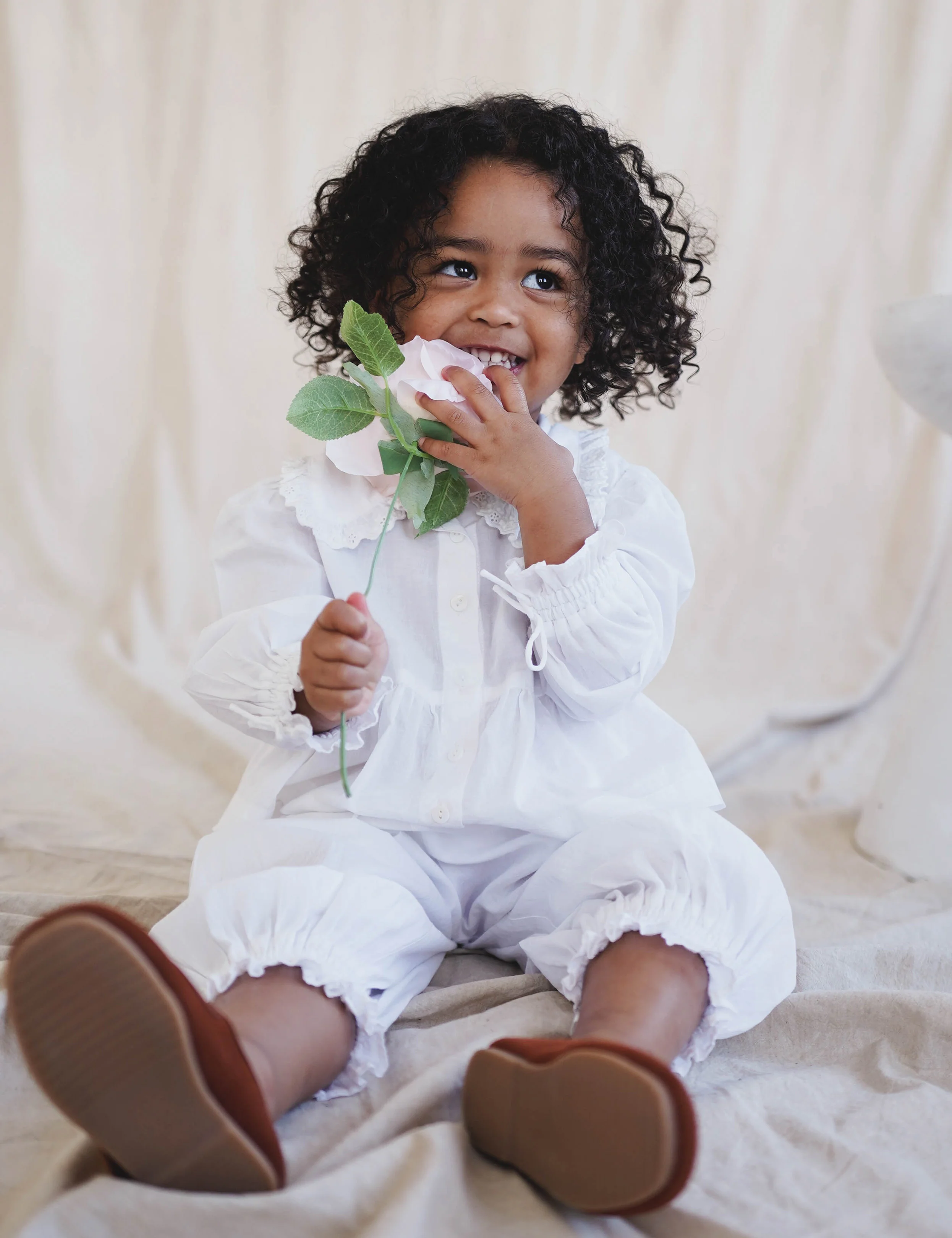 Jeanie Set in Ivory - Image 4