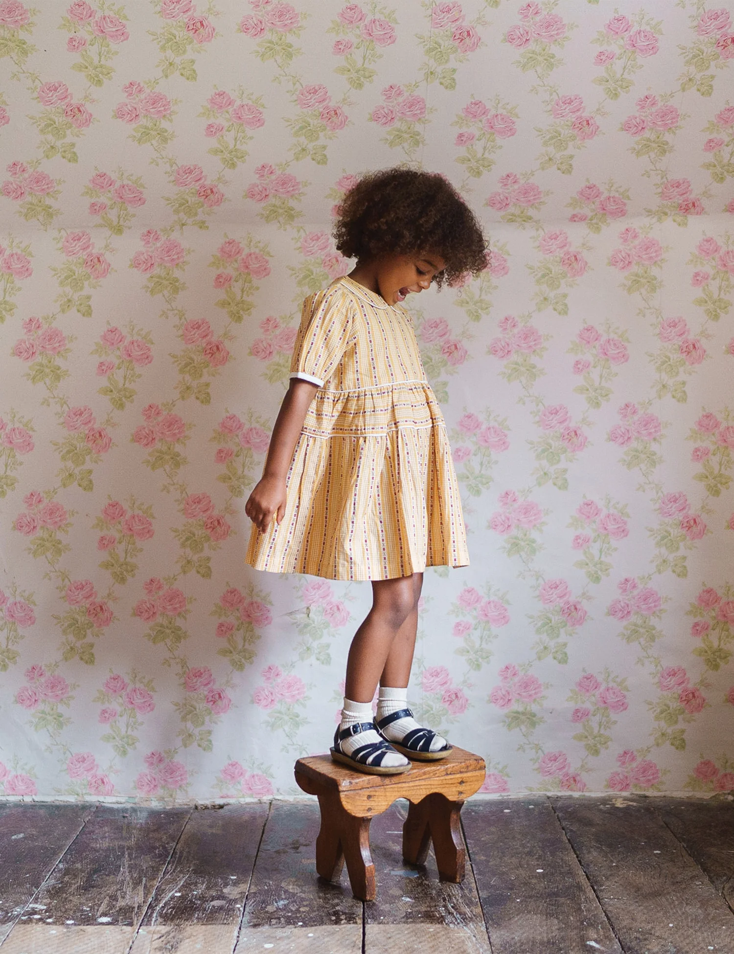 Kiera Dress in Buttercup Floral - Image 3