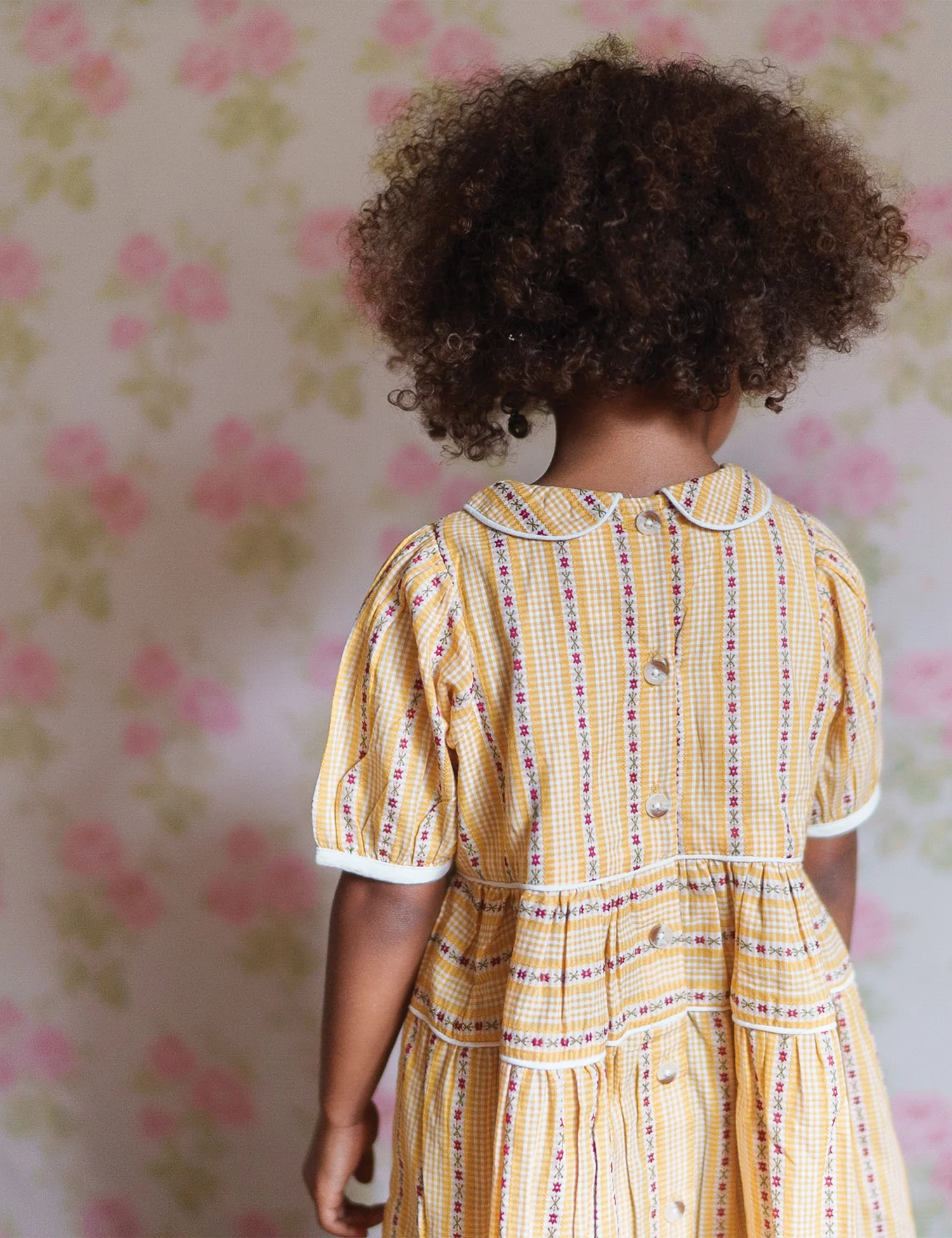 Kiera Dress in Buttercup Floral - Image 4