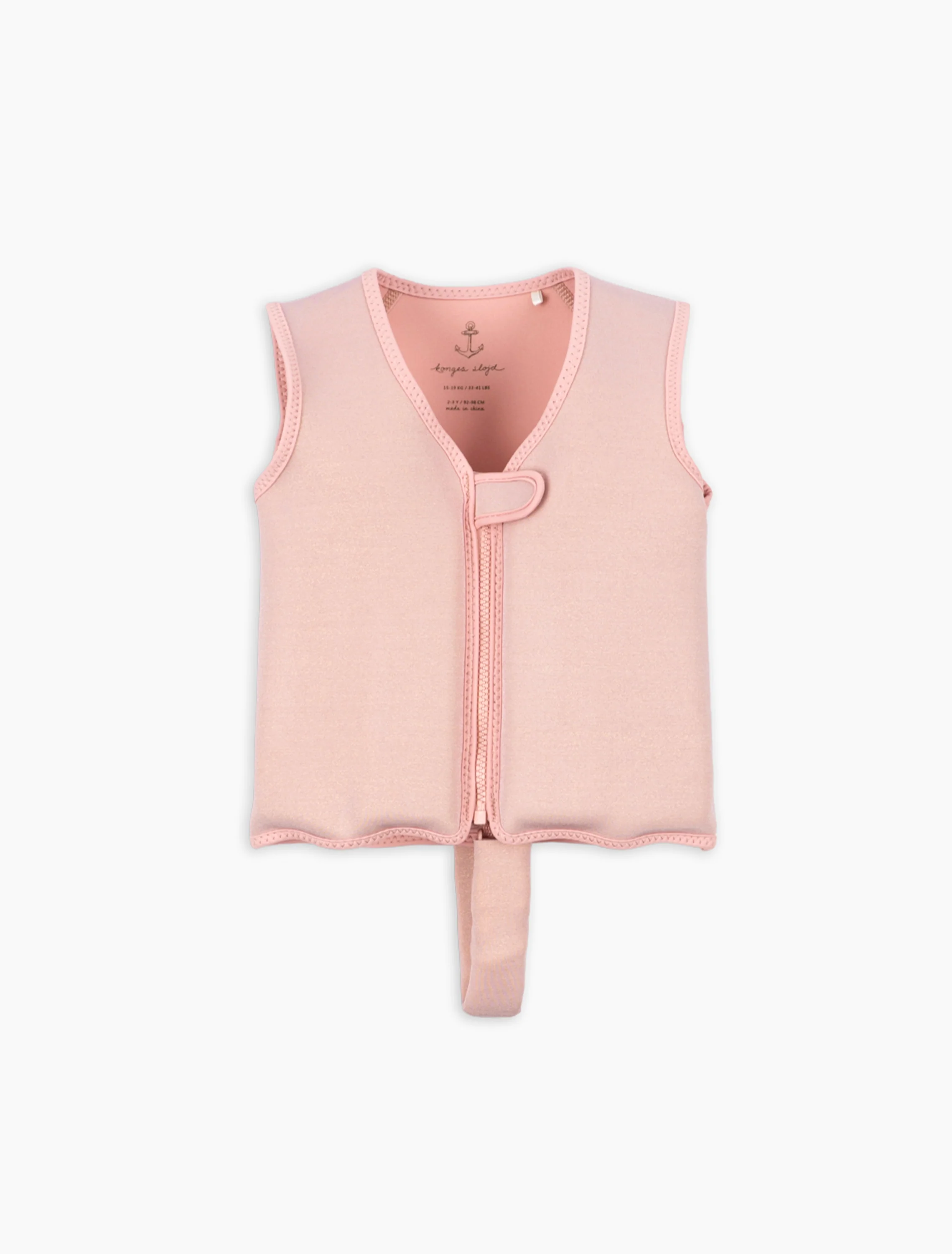 Kitty Swim Vest in Powder Pink - Image 3