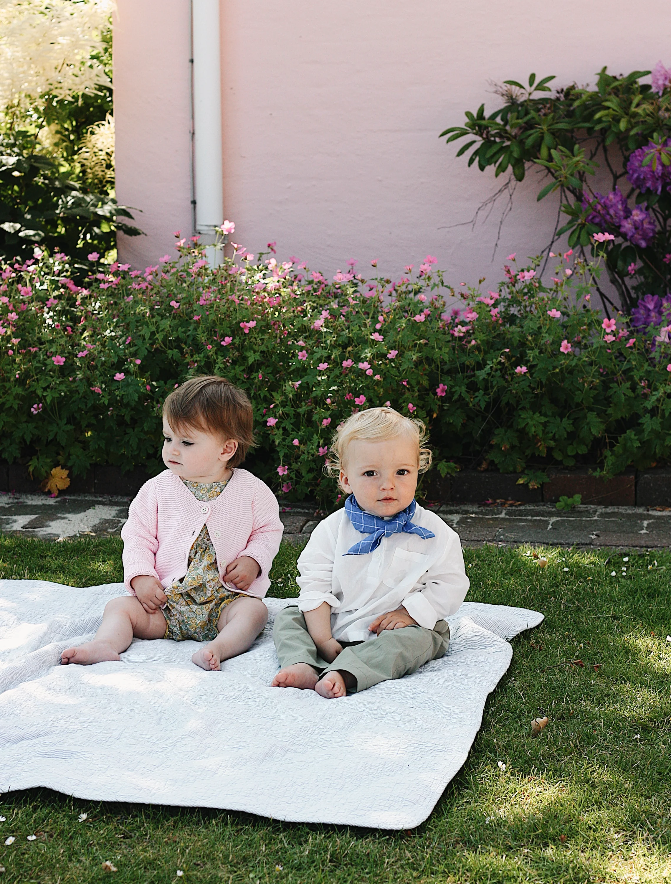 Kuro Baby Cardigan in Candyfloss - Image 3