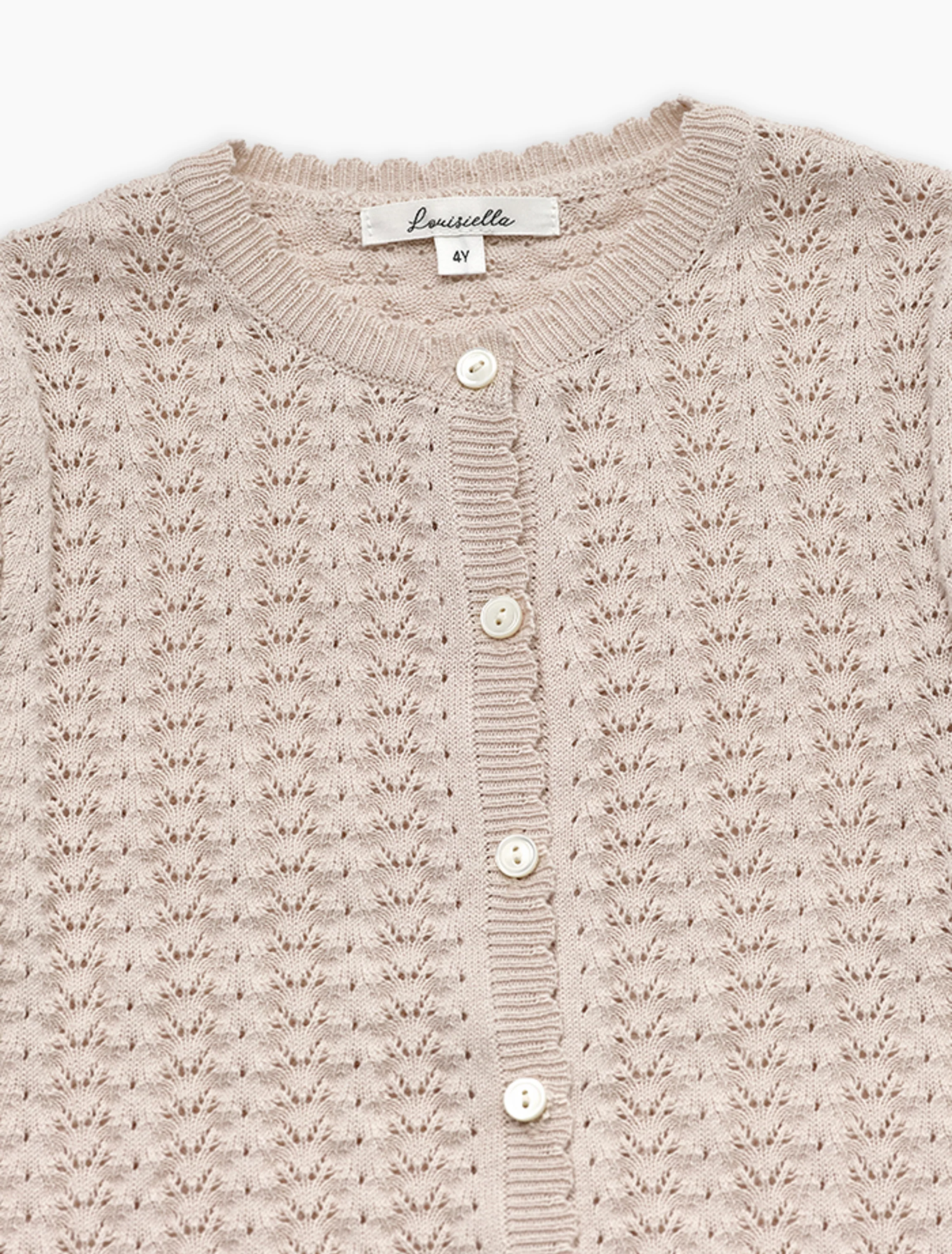 Lavera Knit Cardigan in Pink - Image 6