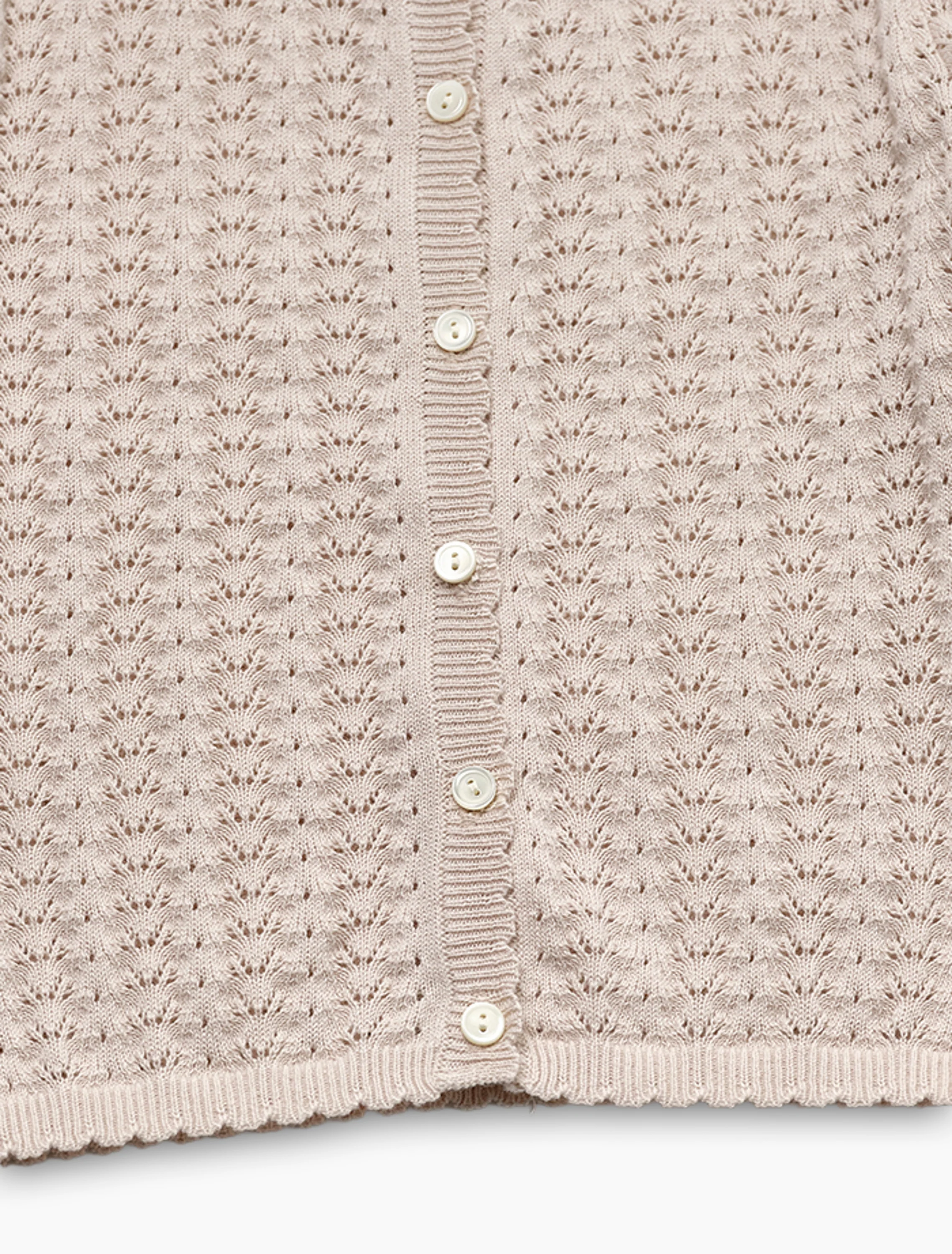 Lavera Knit Cardigan in Pink - Image 7