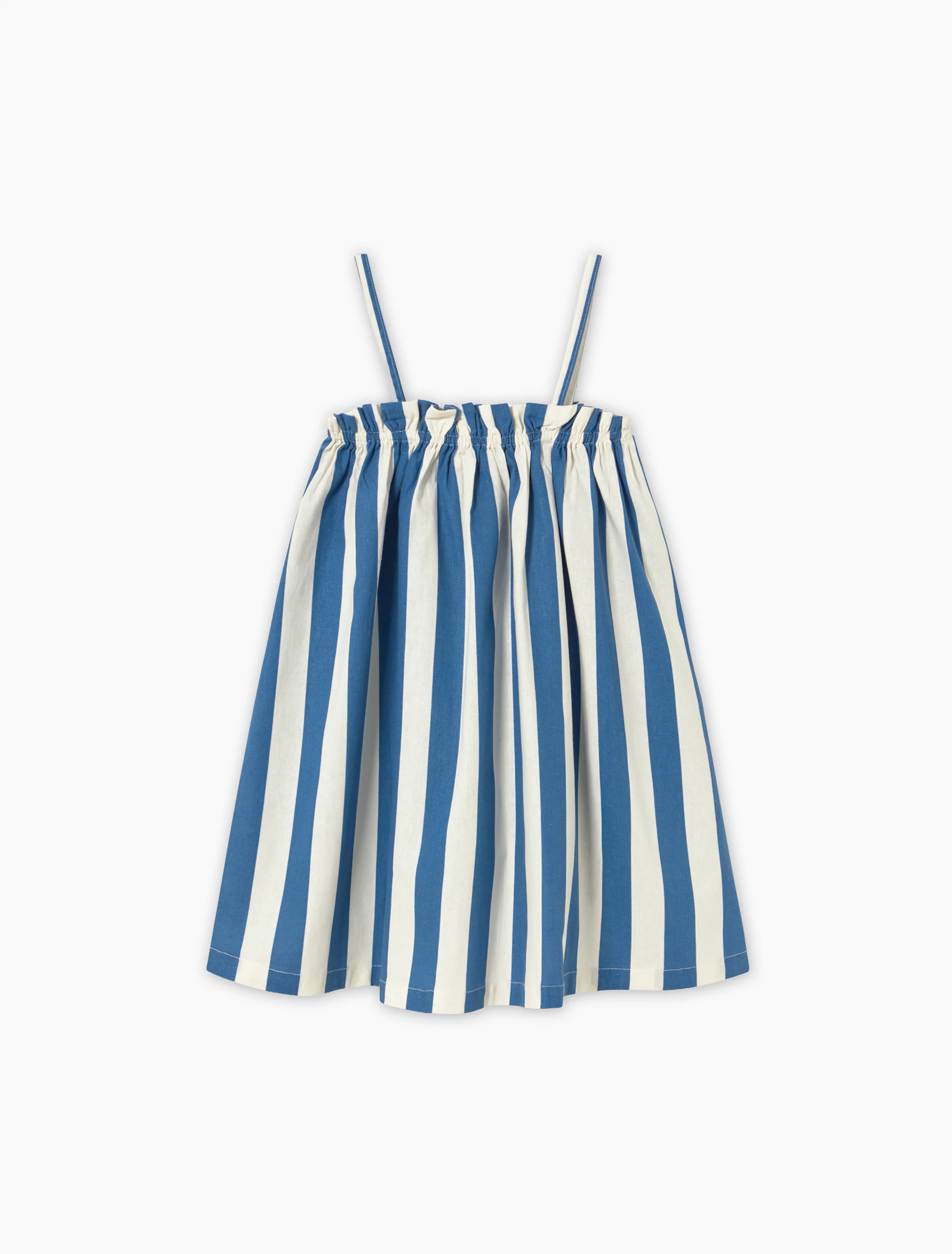 Light Navy Stripes Dress in Light Navy - Image 6