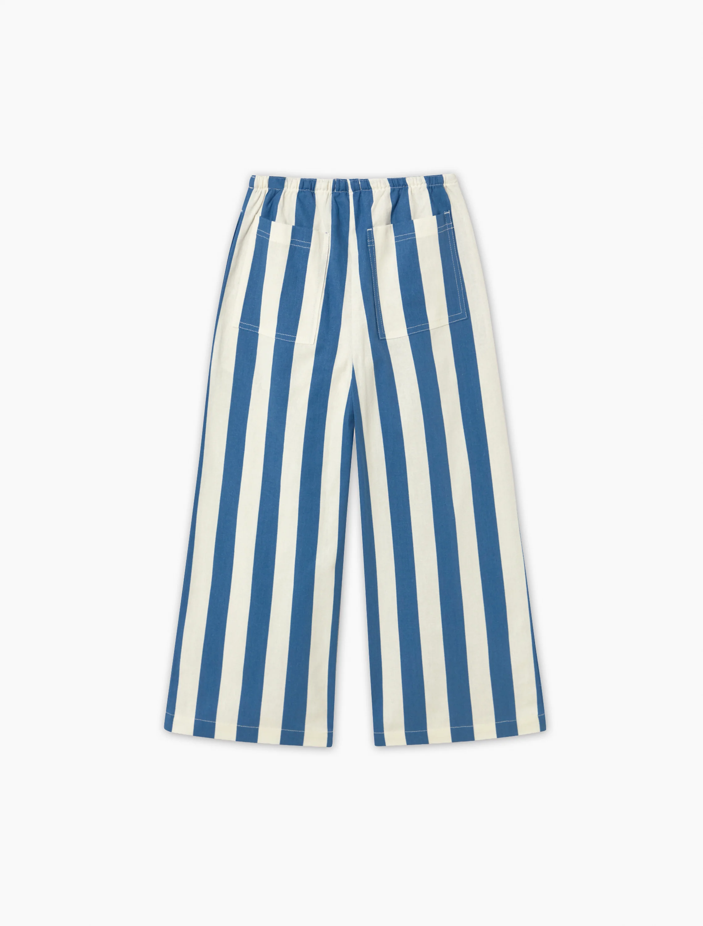 Light Navy Stripes Pant in Light Navy - Image 7