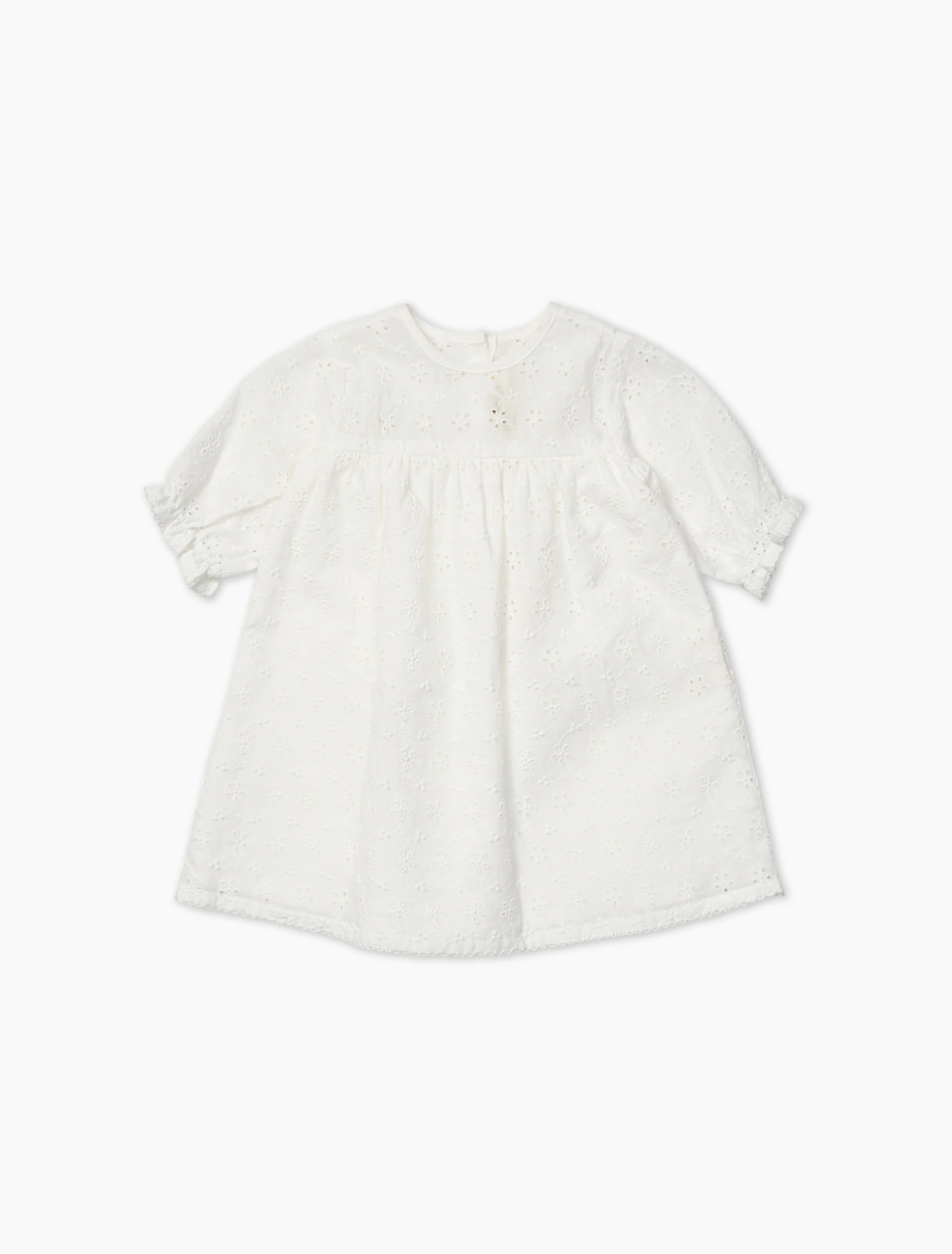 Lilibeth Baby Dress in Broderie Anglaise