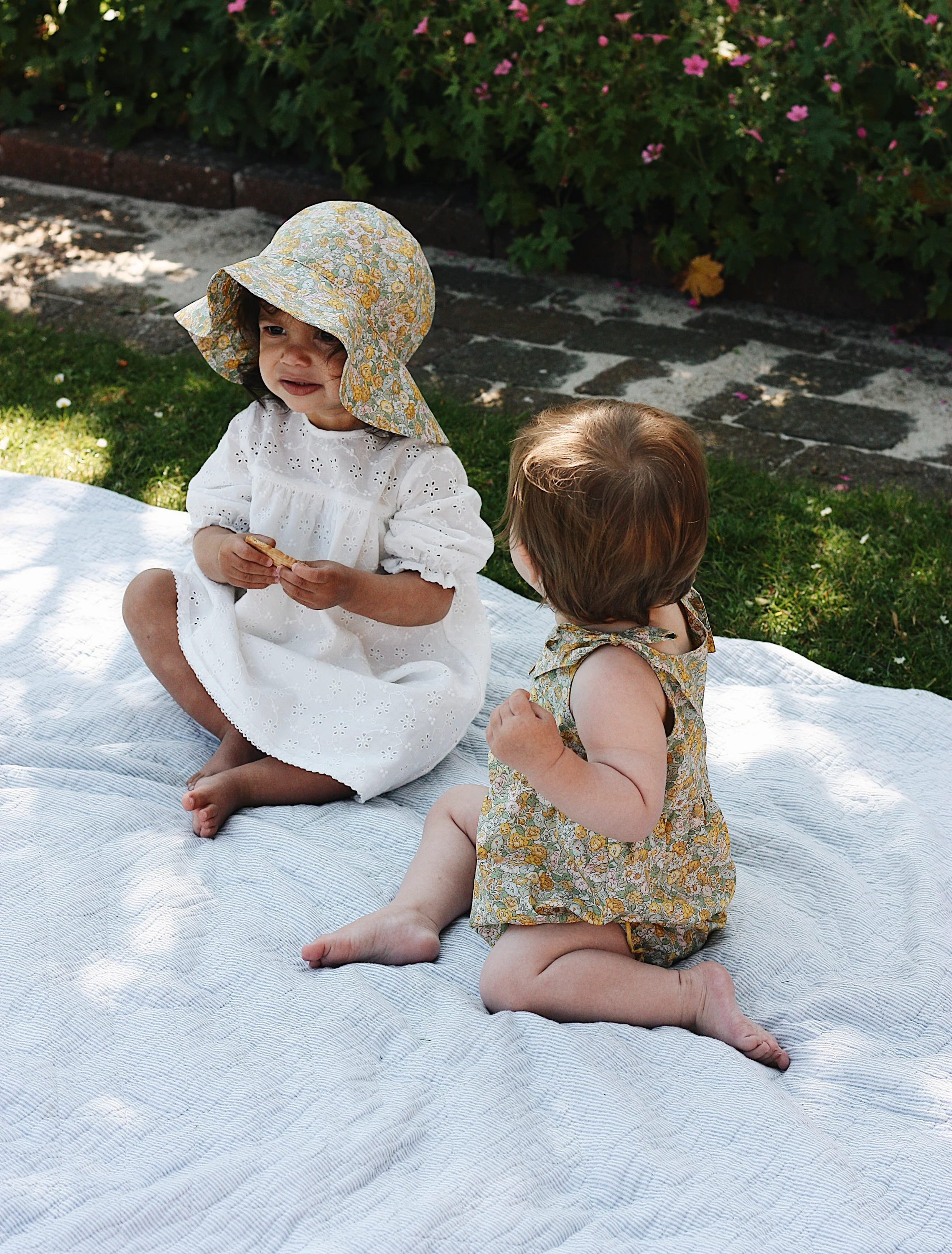 Lilibeth Baby Dress in Broderie Anglaise - Image 2