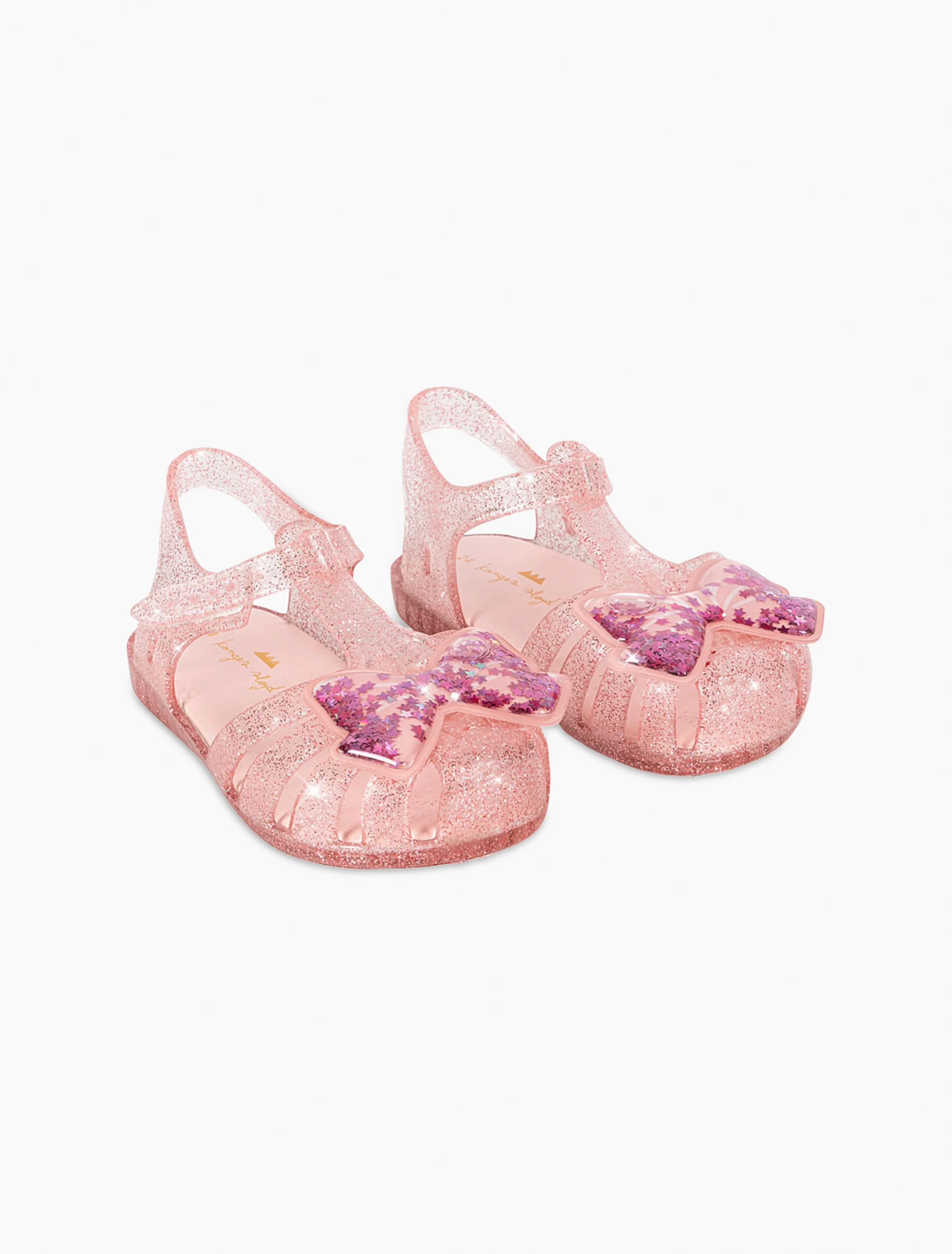 Lilo Sandal in Bow Rose