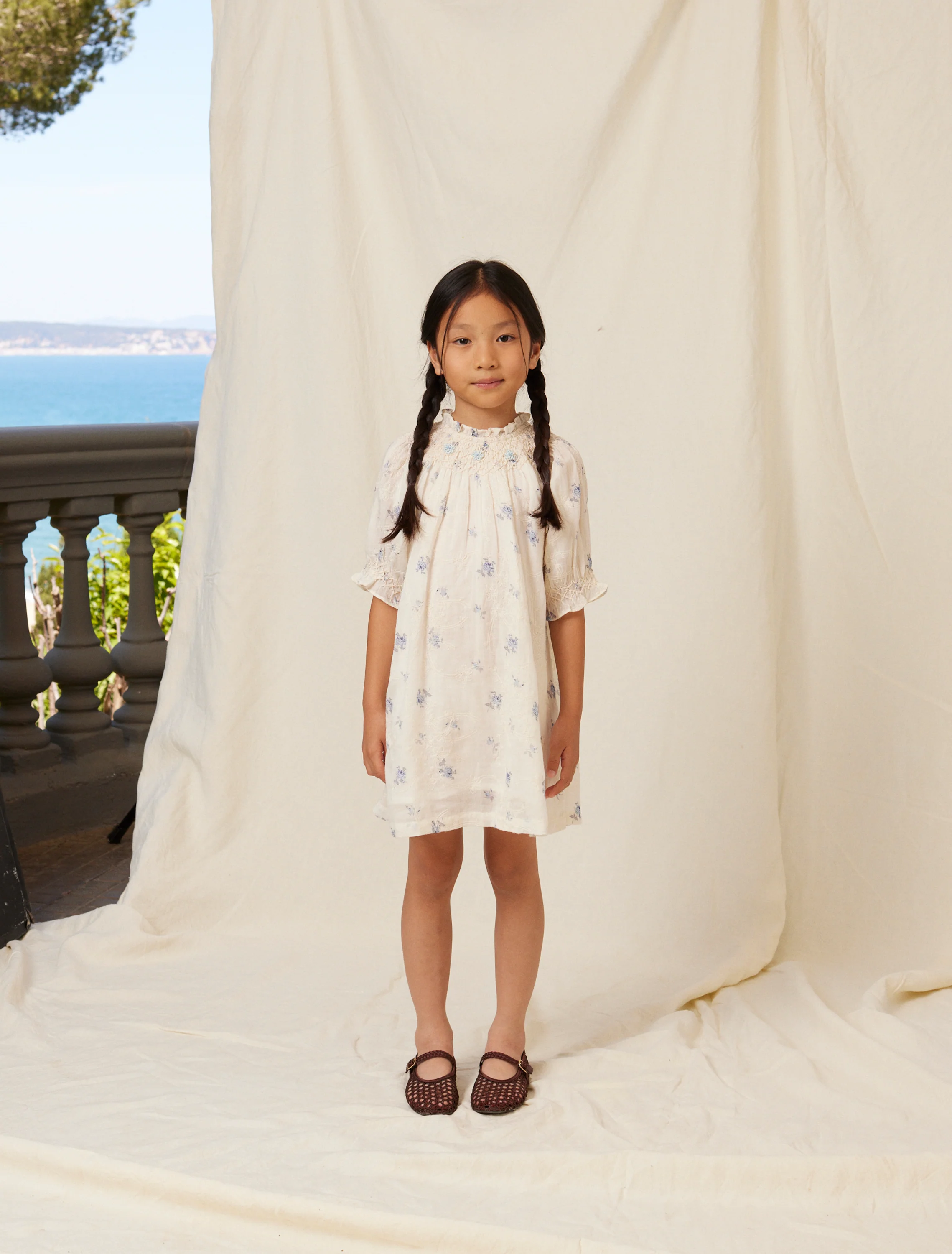 Lira Dress in Romantic Roses - Image 5