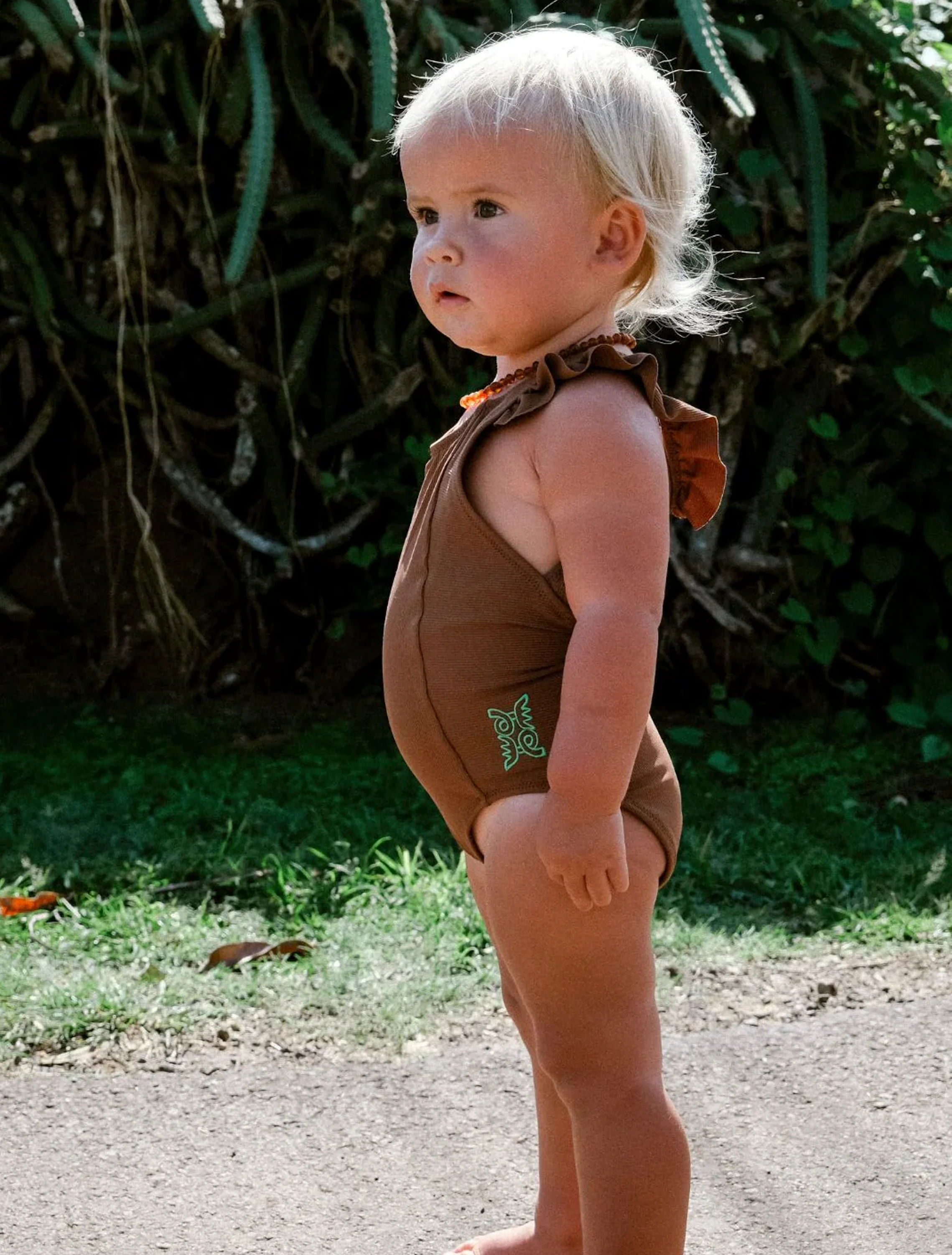 Lola Swimsuit in Carob - Image 2