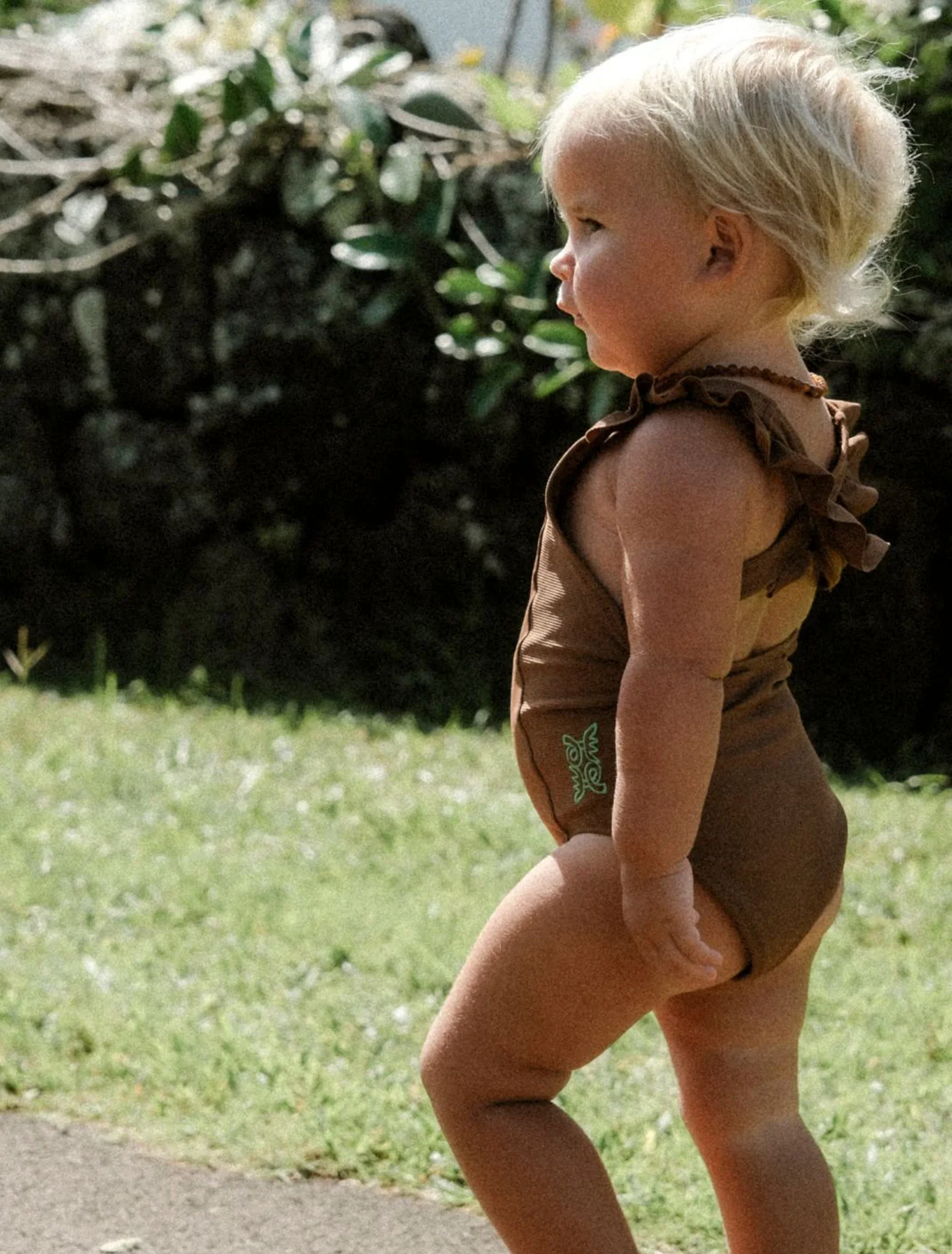 Lola Swimsuit in Carob - Image 3