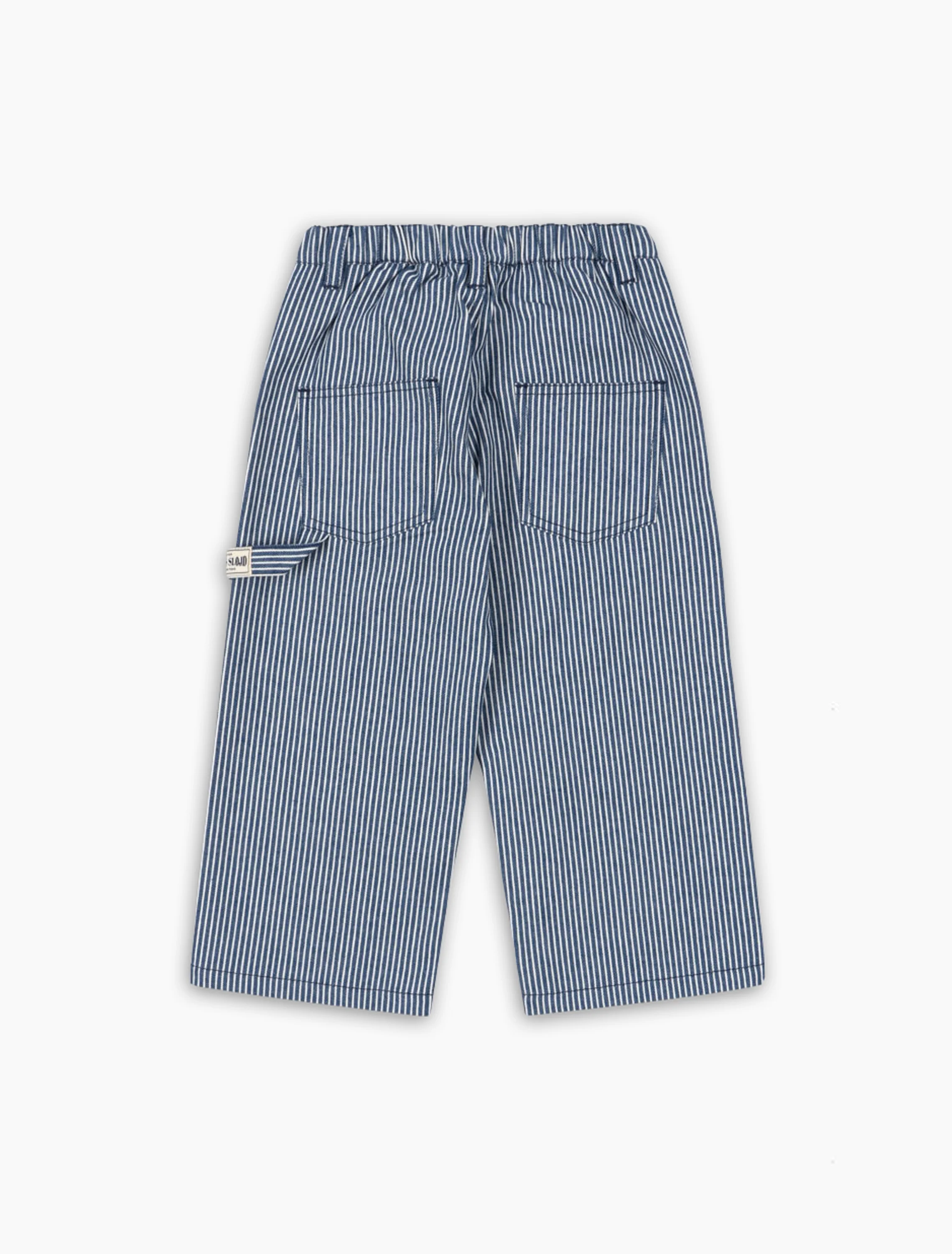 Luc Pants in Blue Stripe - Image 3