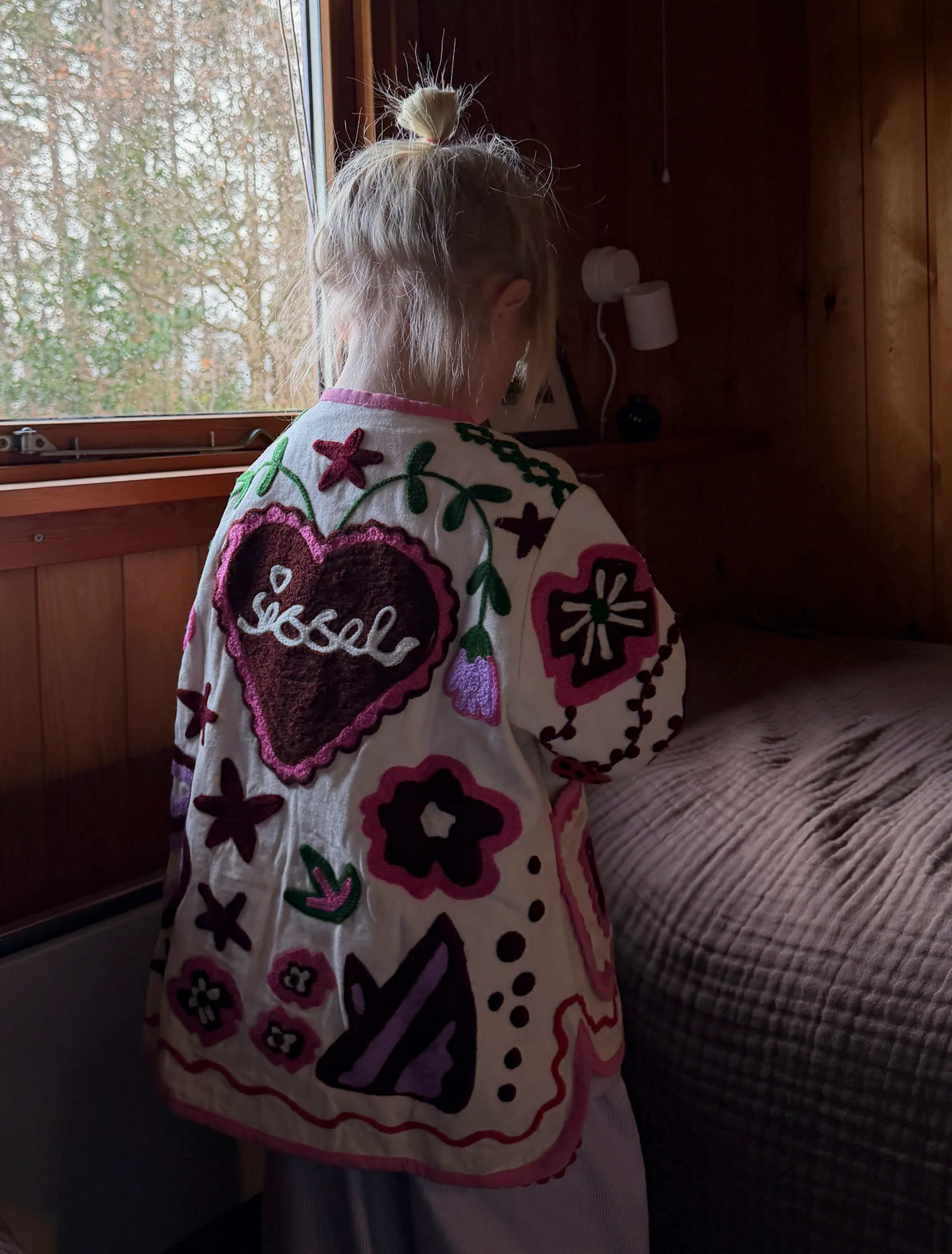 Maggie Mini Jacket in Flower - Image 3