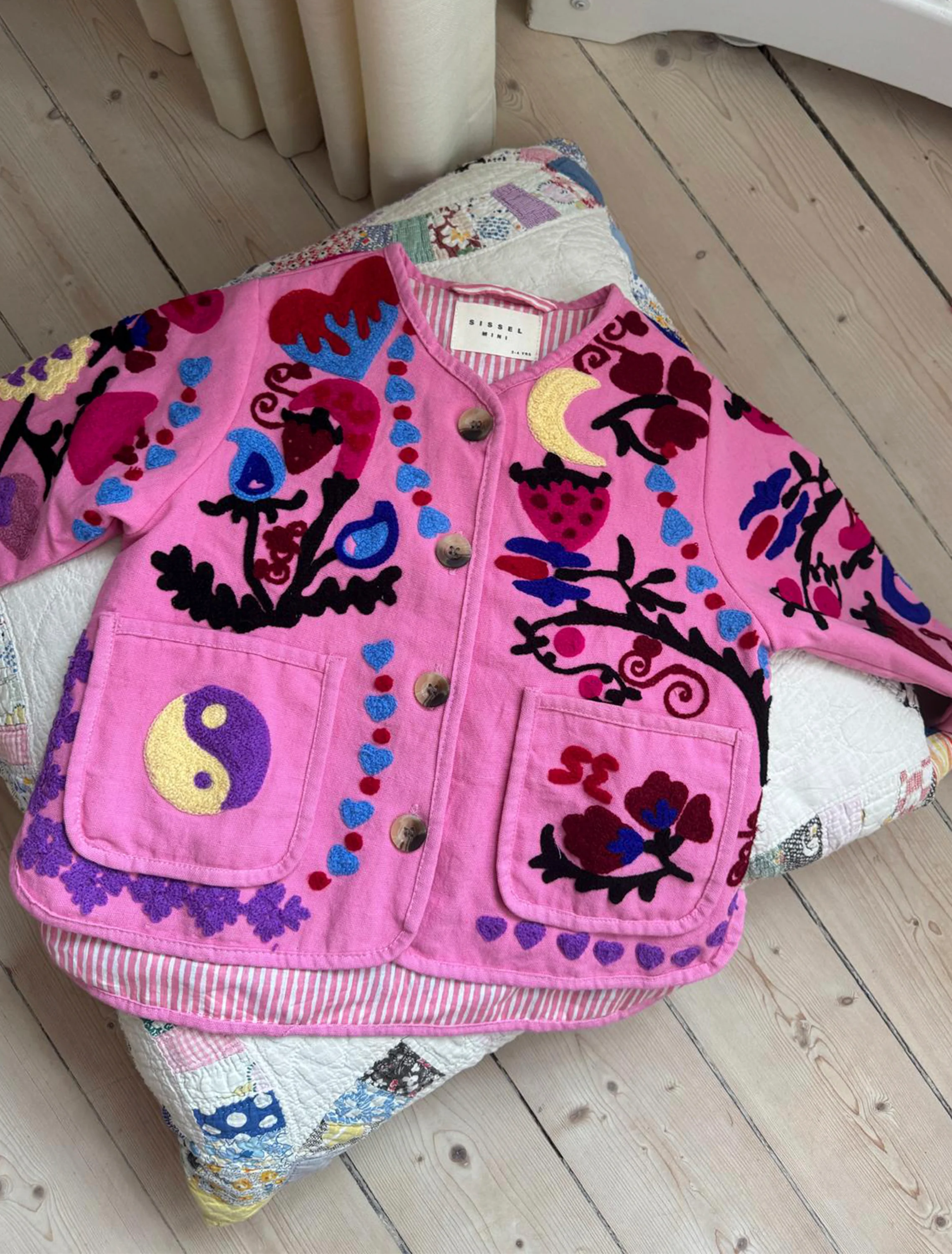 Maggie Mini Jacket in Pink - Image 6